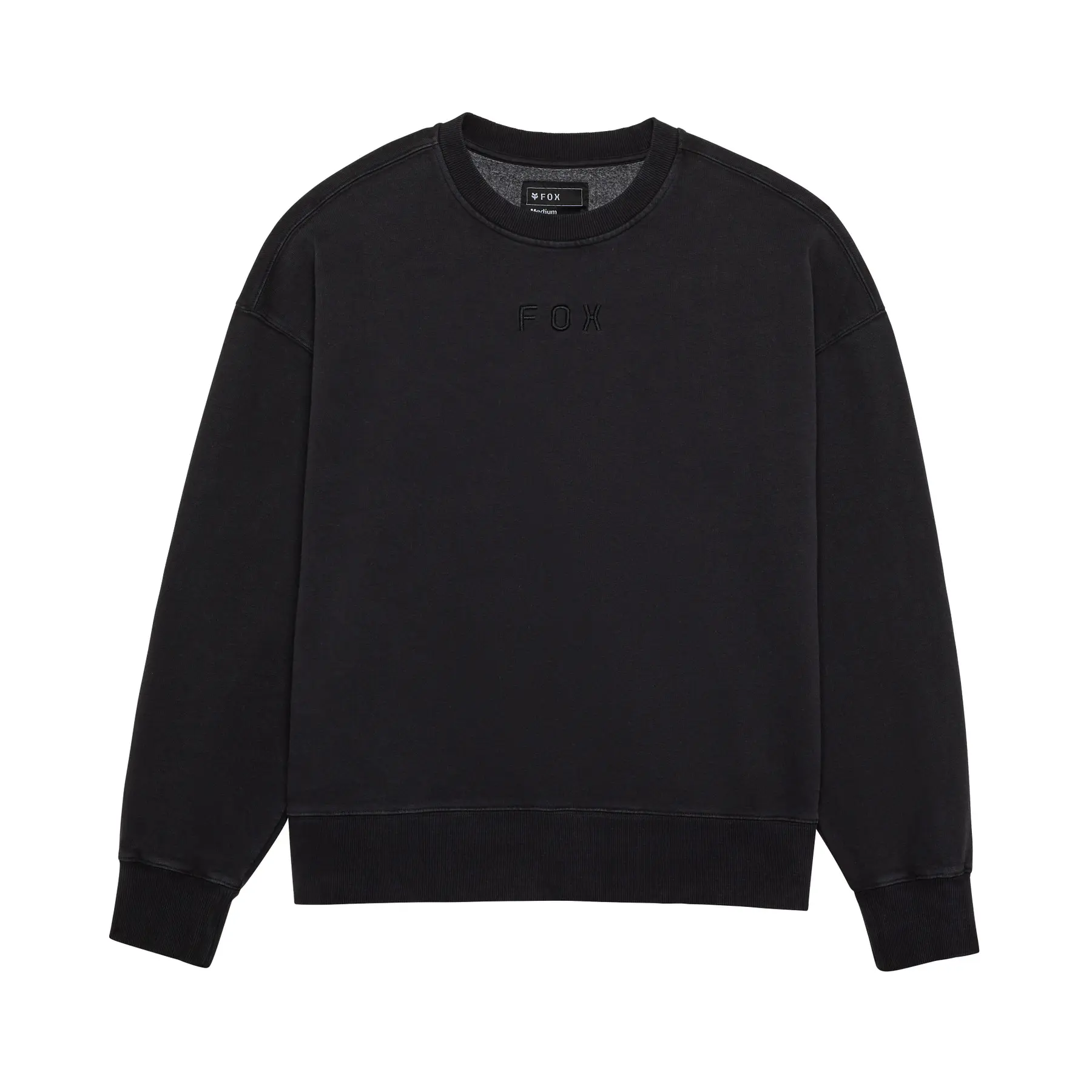 Sweatshirt mit Rundhalsausschnitt Fox Racing Wordmark Oversized