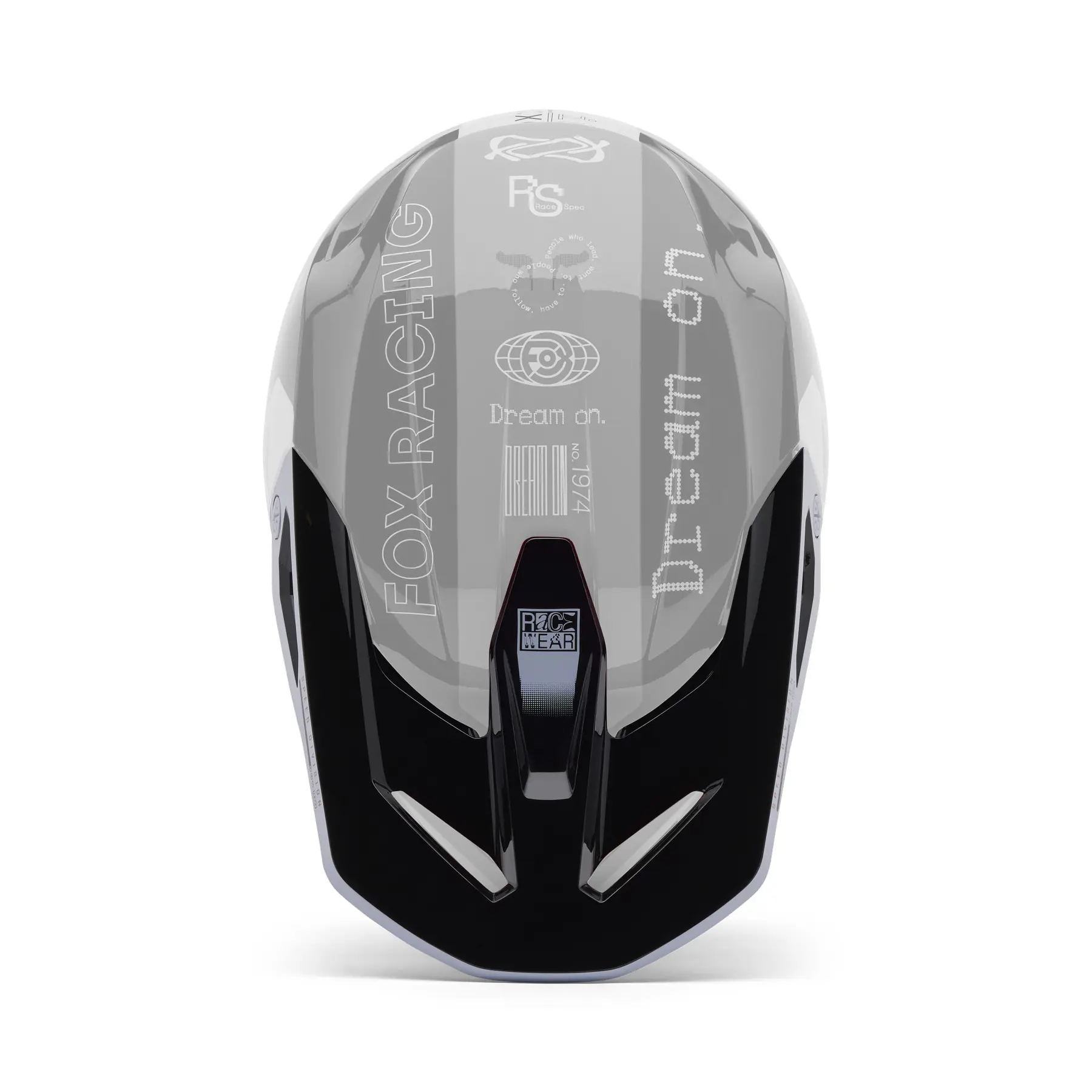 Visier für Kinder-Motocross-Helm Fox Racing V3