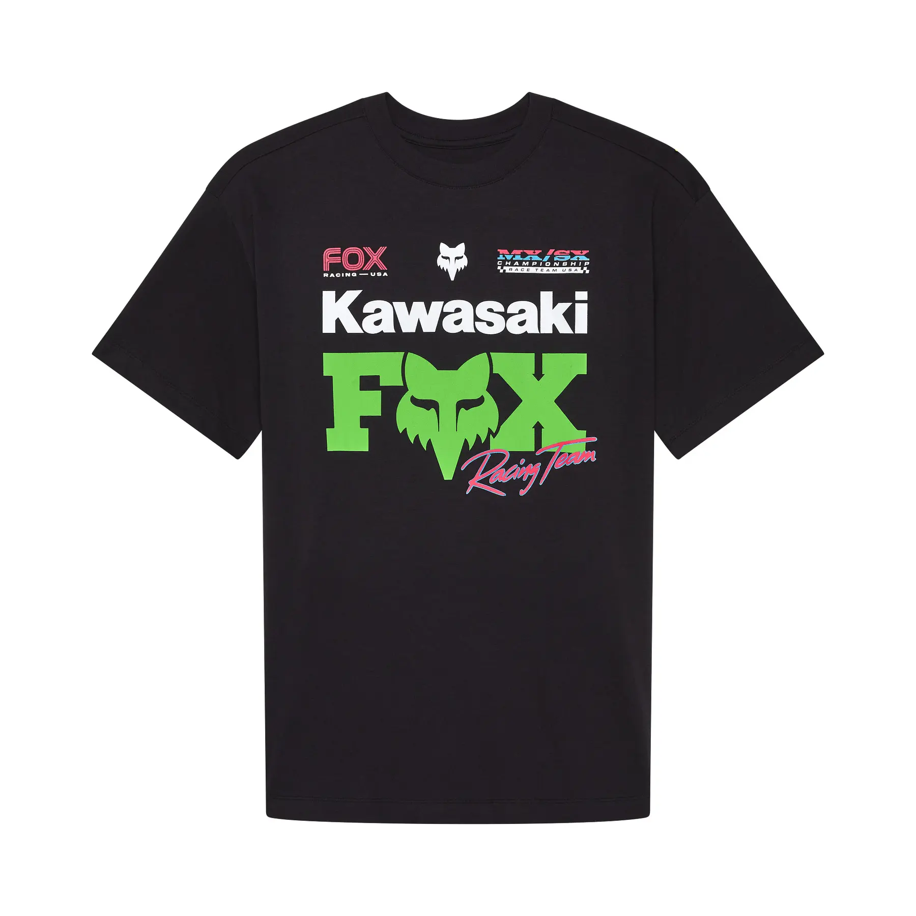 Oversized T-Shirt Fox Racing Kawasaki