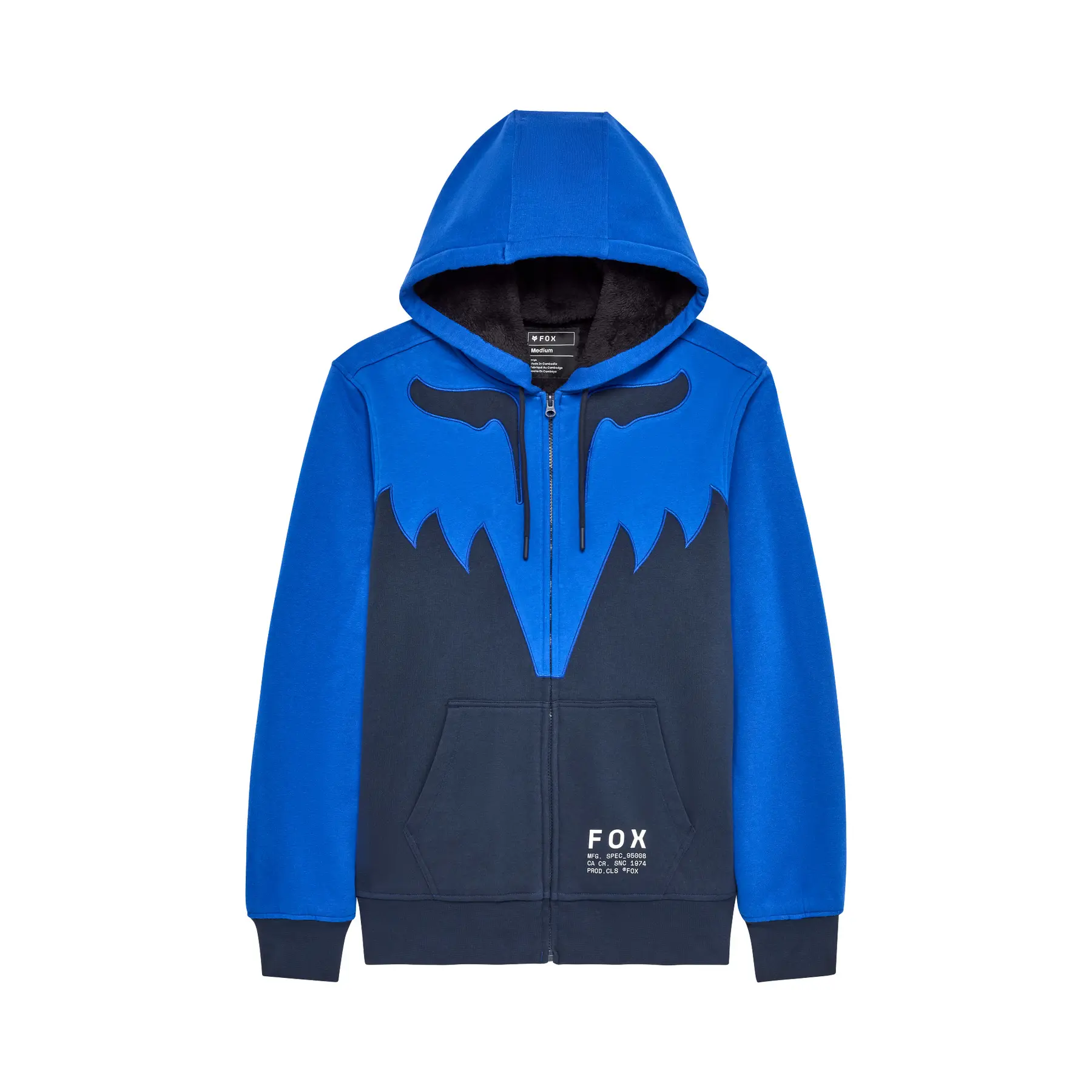 Hooded sweatshirt met rits Fox Racing Spire Sasquatch