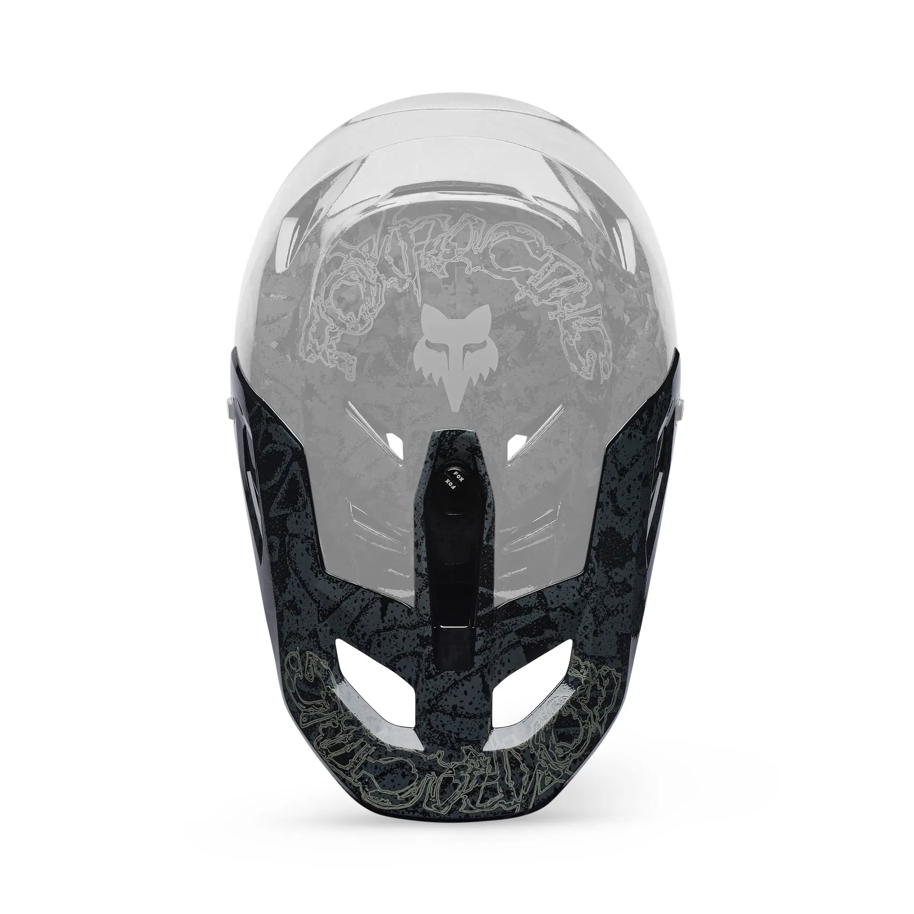 Gesichtsschutz für Helm Fox Racing Rampage RS Abyss