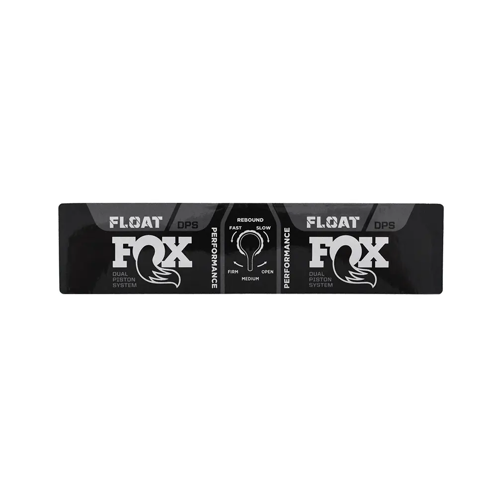 Lange Aufkleber Fox Racing 2021 P-S Float DPS
