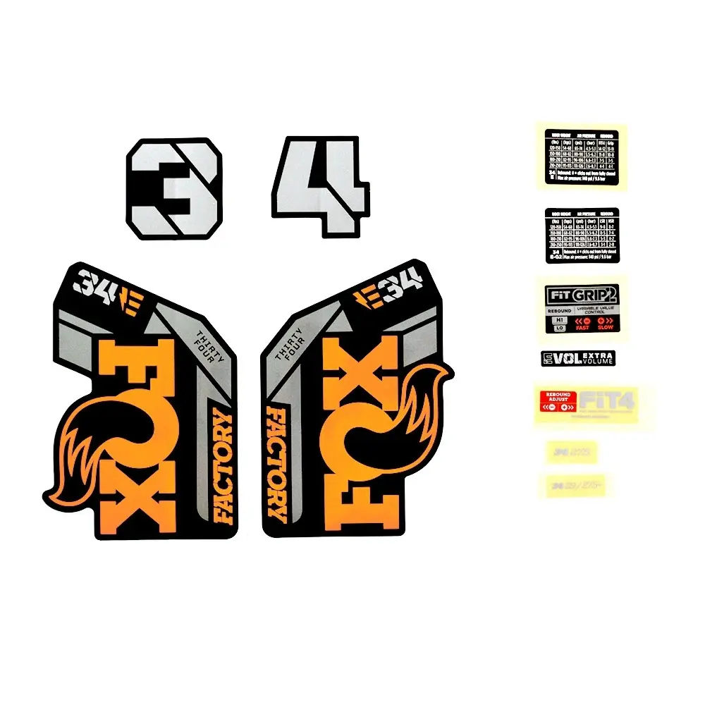 Transfer-Set Fox 2021, 34, E-Bike+, F-S, Logo, Fork