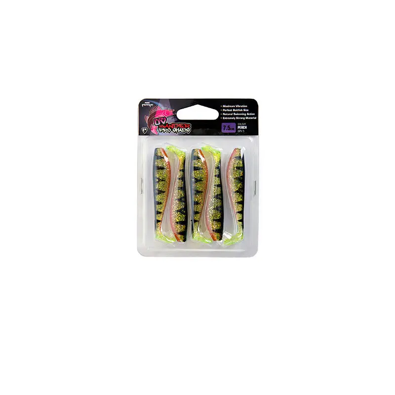 Esca Decoys Fox Rage Zander Pro Shad Ultra UV (x5)