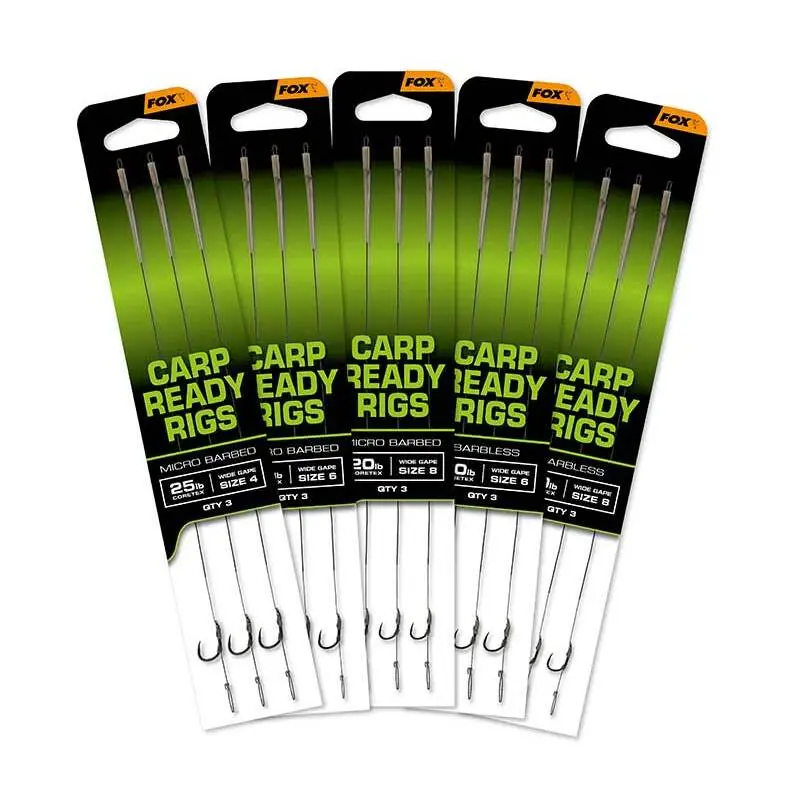 Montaggio con l'amo Fox Ready Wide Gape (x3)