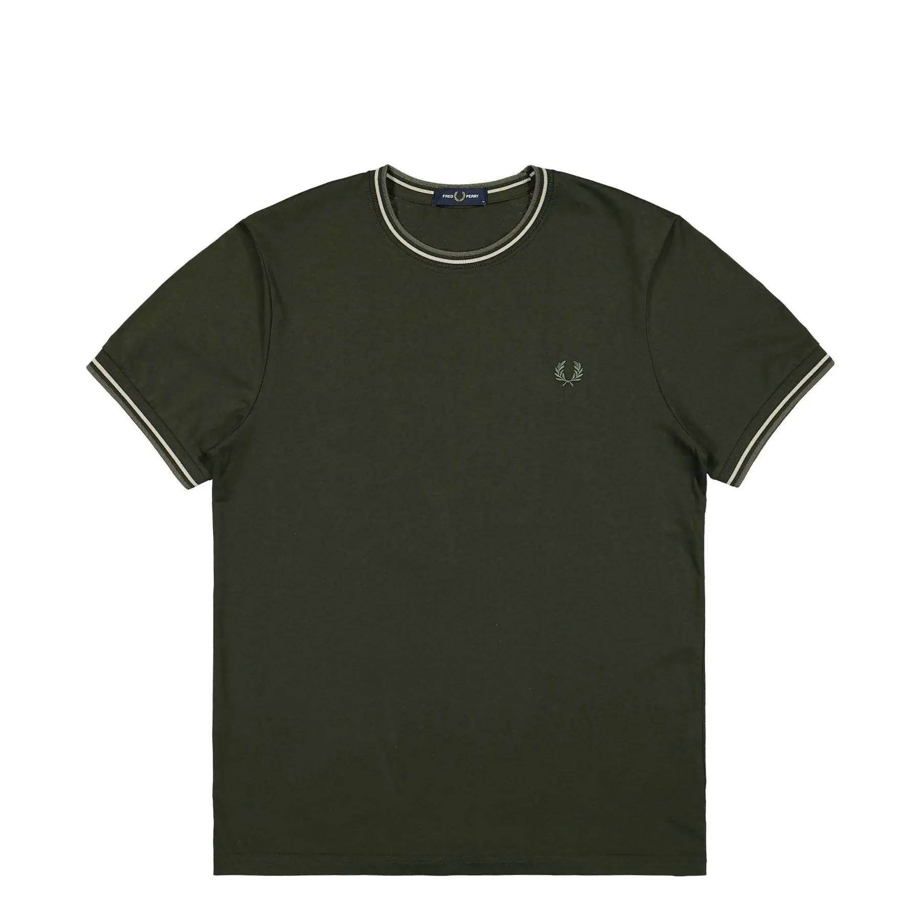 T-shirt a doppio bordo Fred Perry