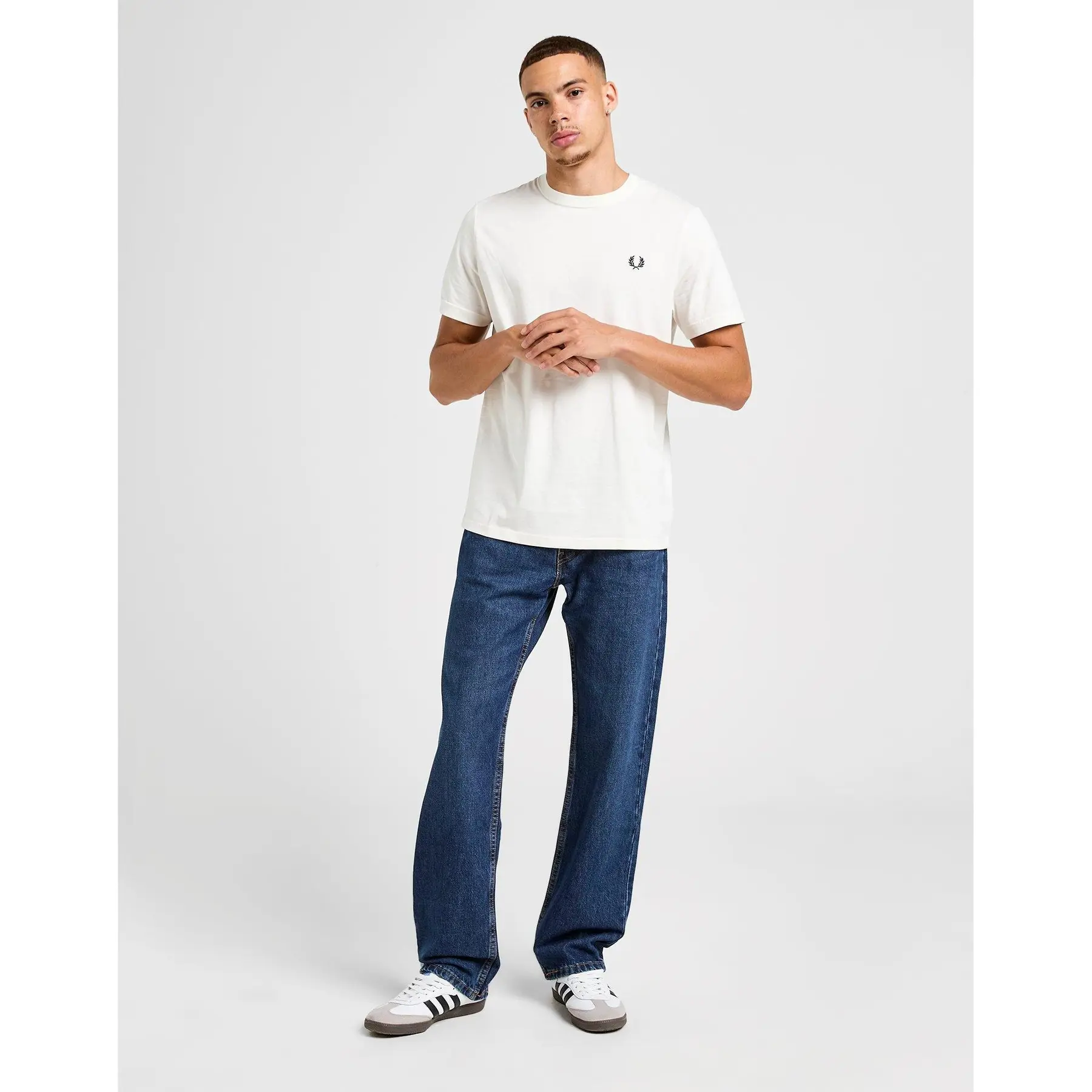 T-shirt a girocollo Fred Perry