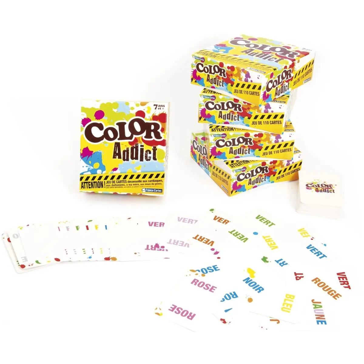 Gesellschaftsspiele color addict France Cartes