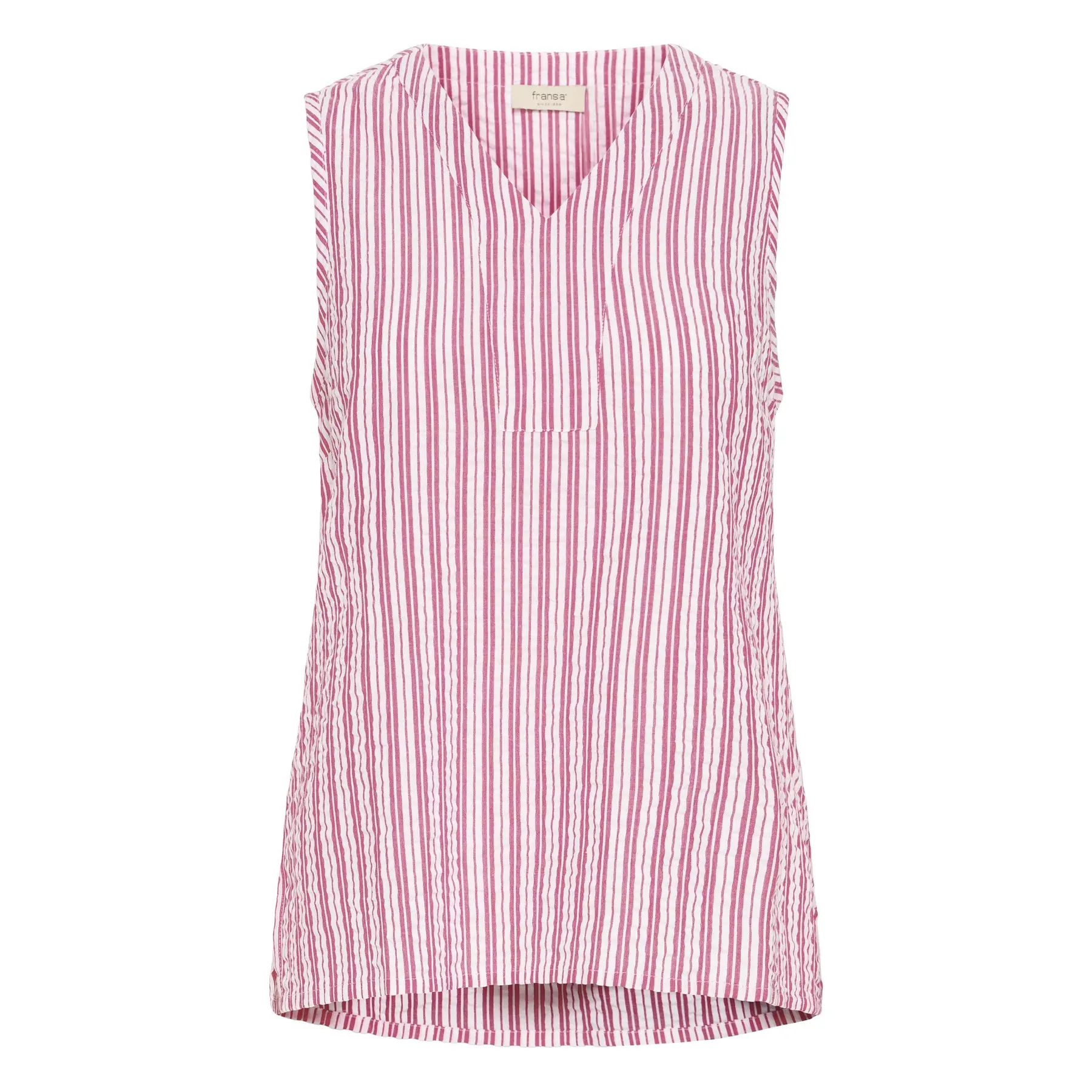 Ärmellose Bluse für Damen fransa Cayla 1