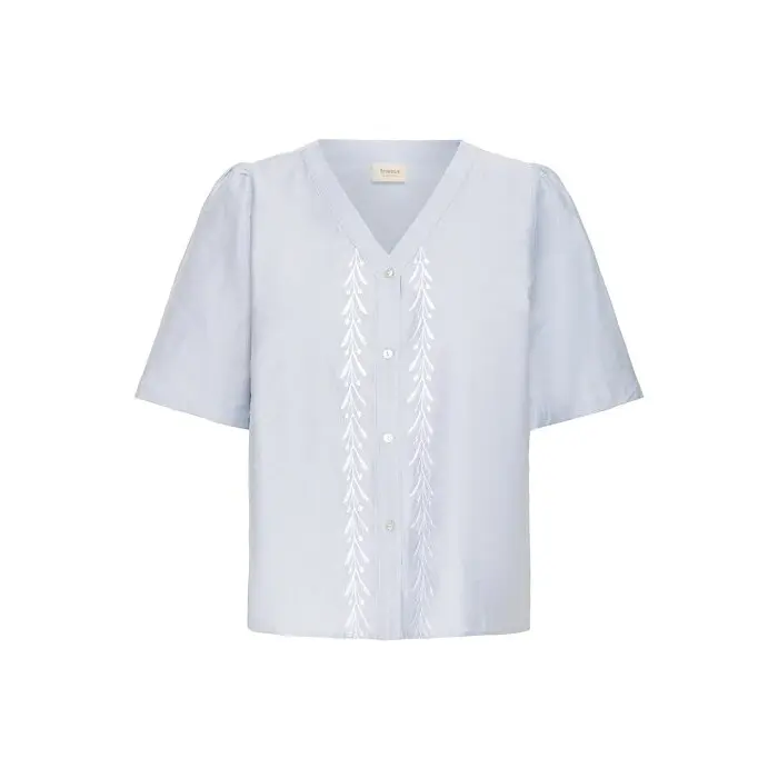 Fransa Women's Blue Blouse Martina 1