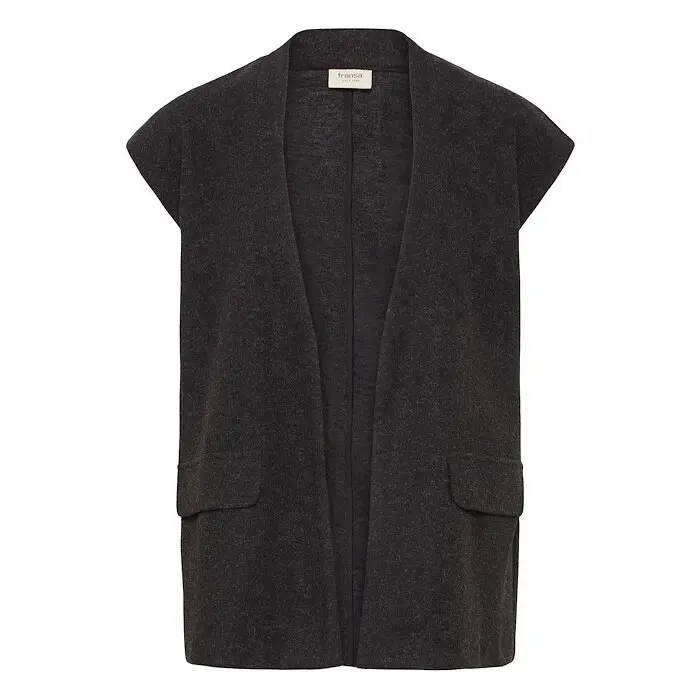 Cardigan senza maniche donna fransa Minta 1