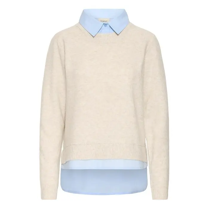 Maglione girocollo da donna fransa Risal