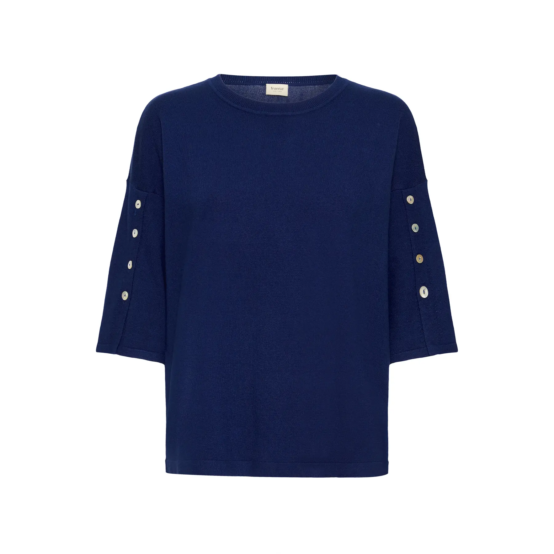 Pullover Damen fransa Frbesmock