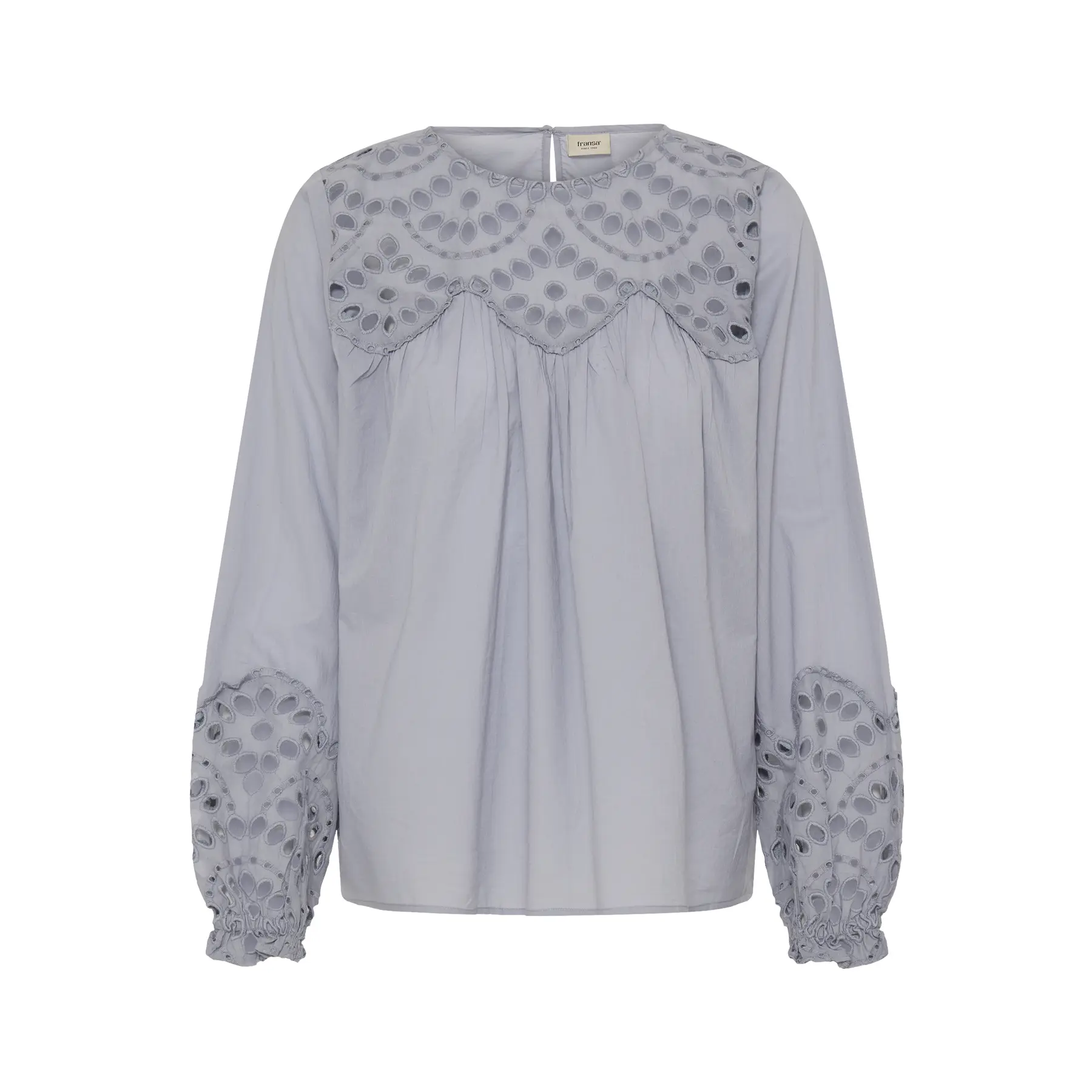 Langärmelige Bluse, Damen fransa Lacita