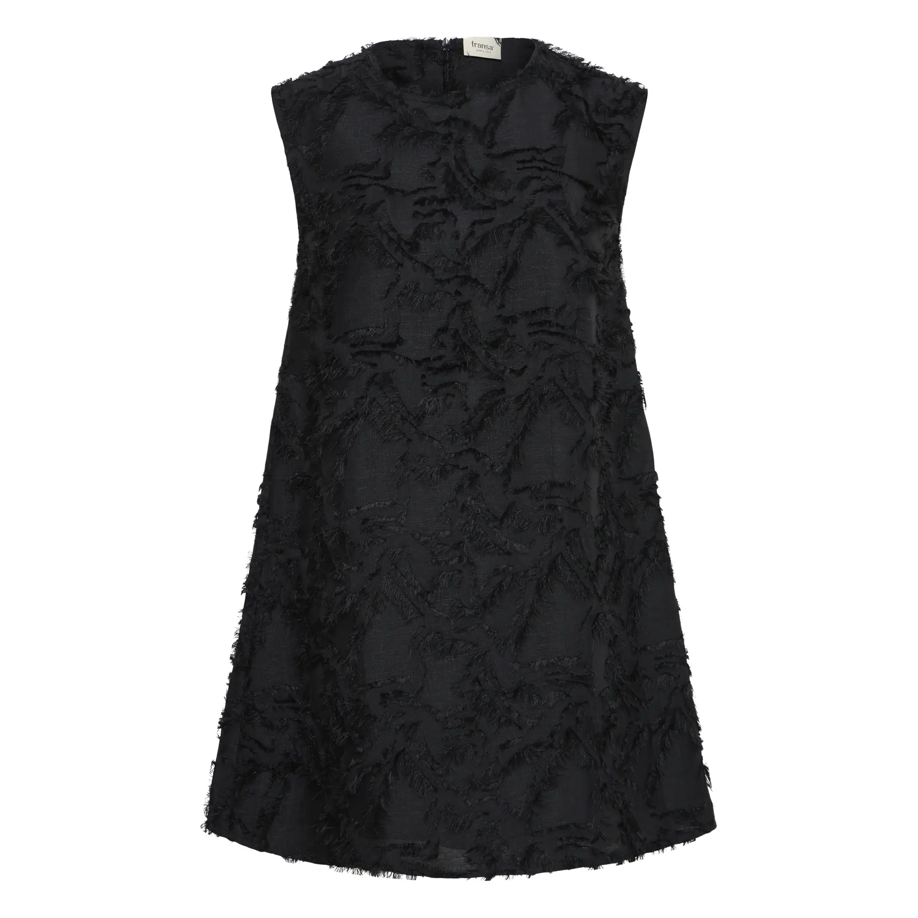 Robe courte sans manches femme fransa Cali Dr 1