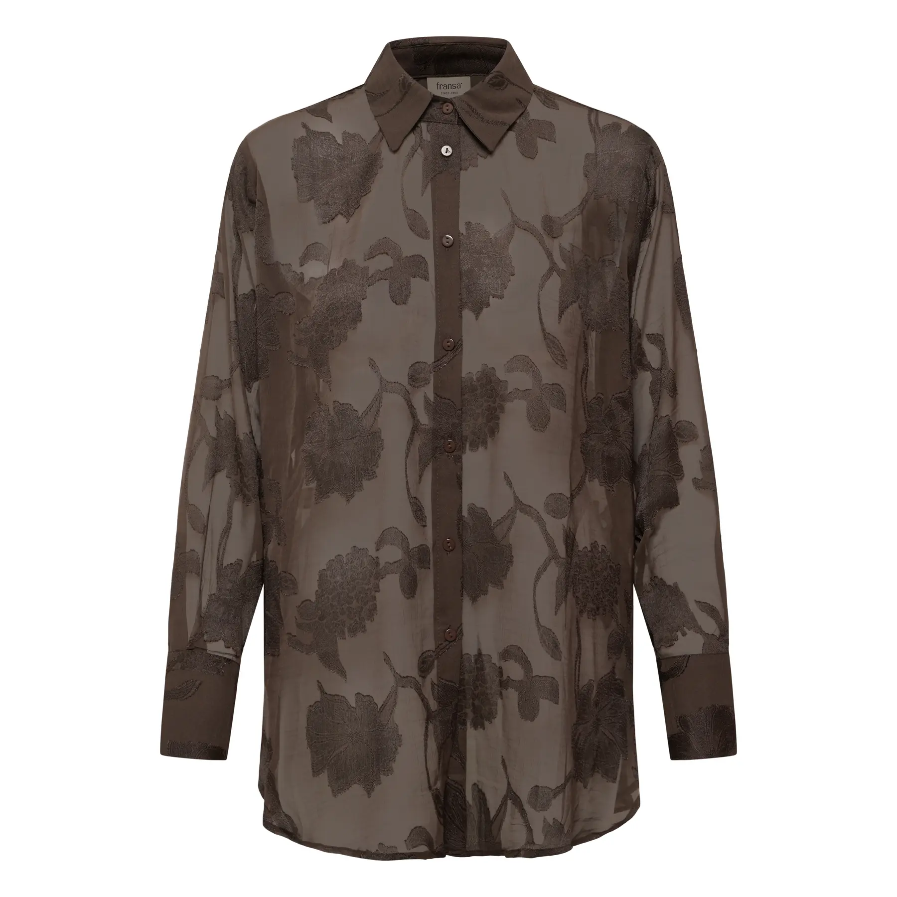 Langarmshirt Damen fransa Frlyla