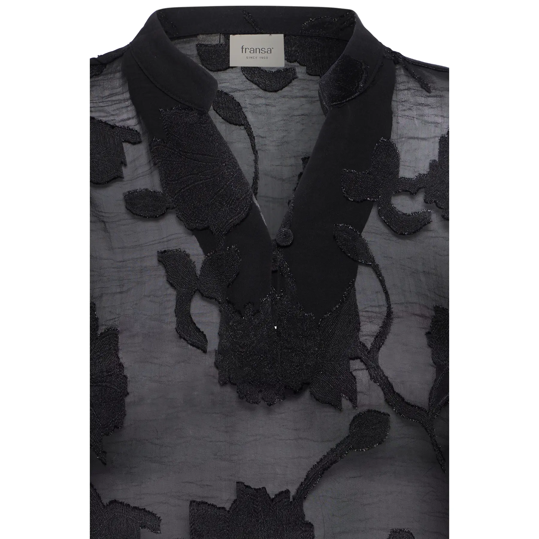 Langärmelige Bluse, Damen fransa Frlyla