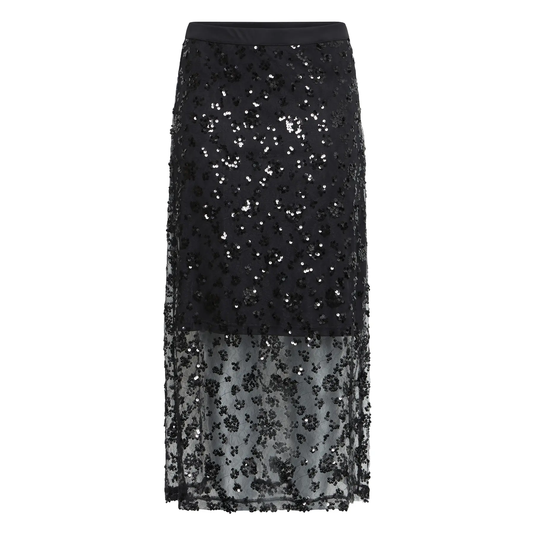 Jupe longue en forme de crayon femme fransa Posey Sk 1