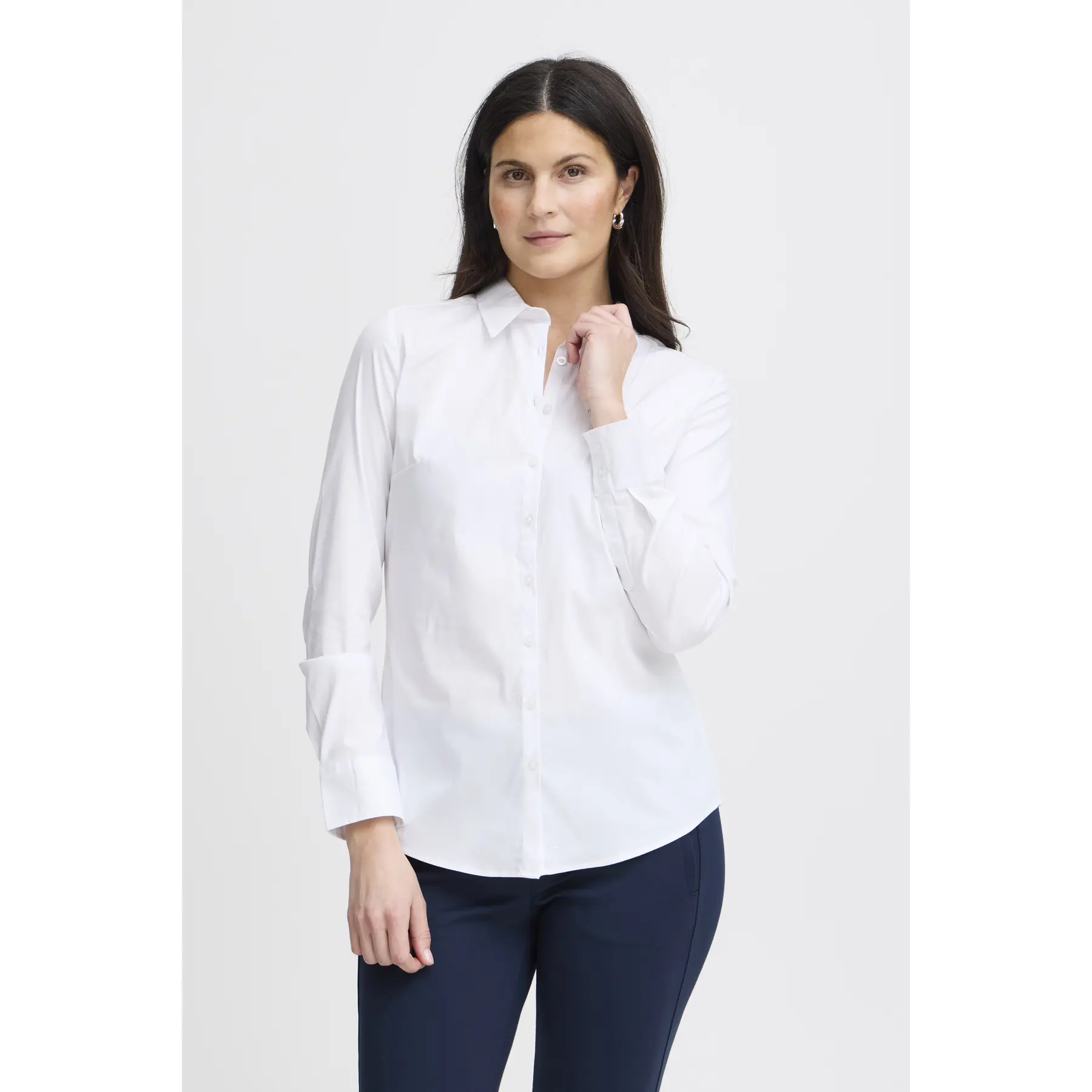 Camicia da donna a maniche lunghe fransa Zashirt