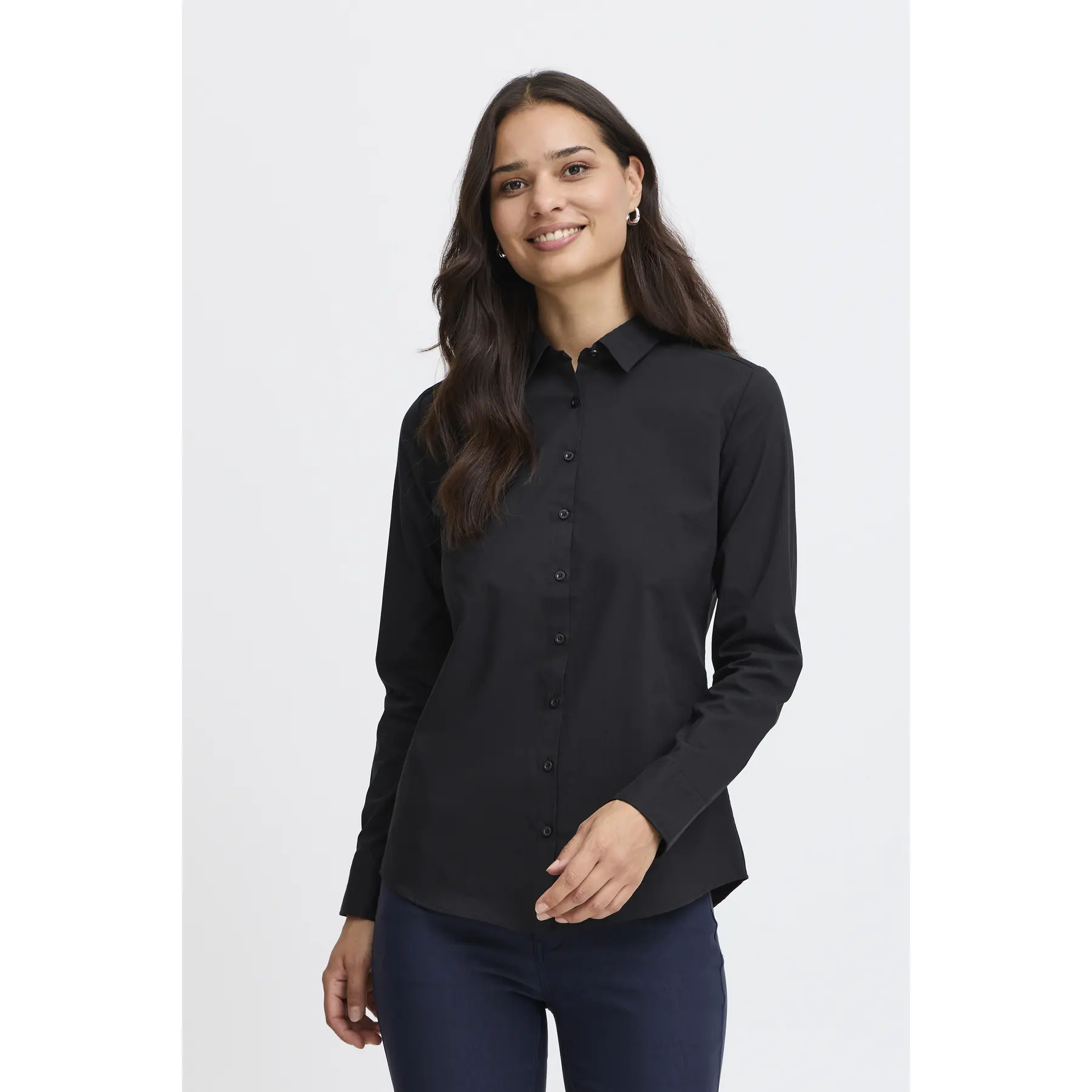 Camicia da donna a maniche lunghe fransa Zashirt