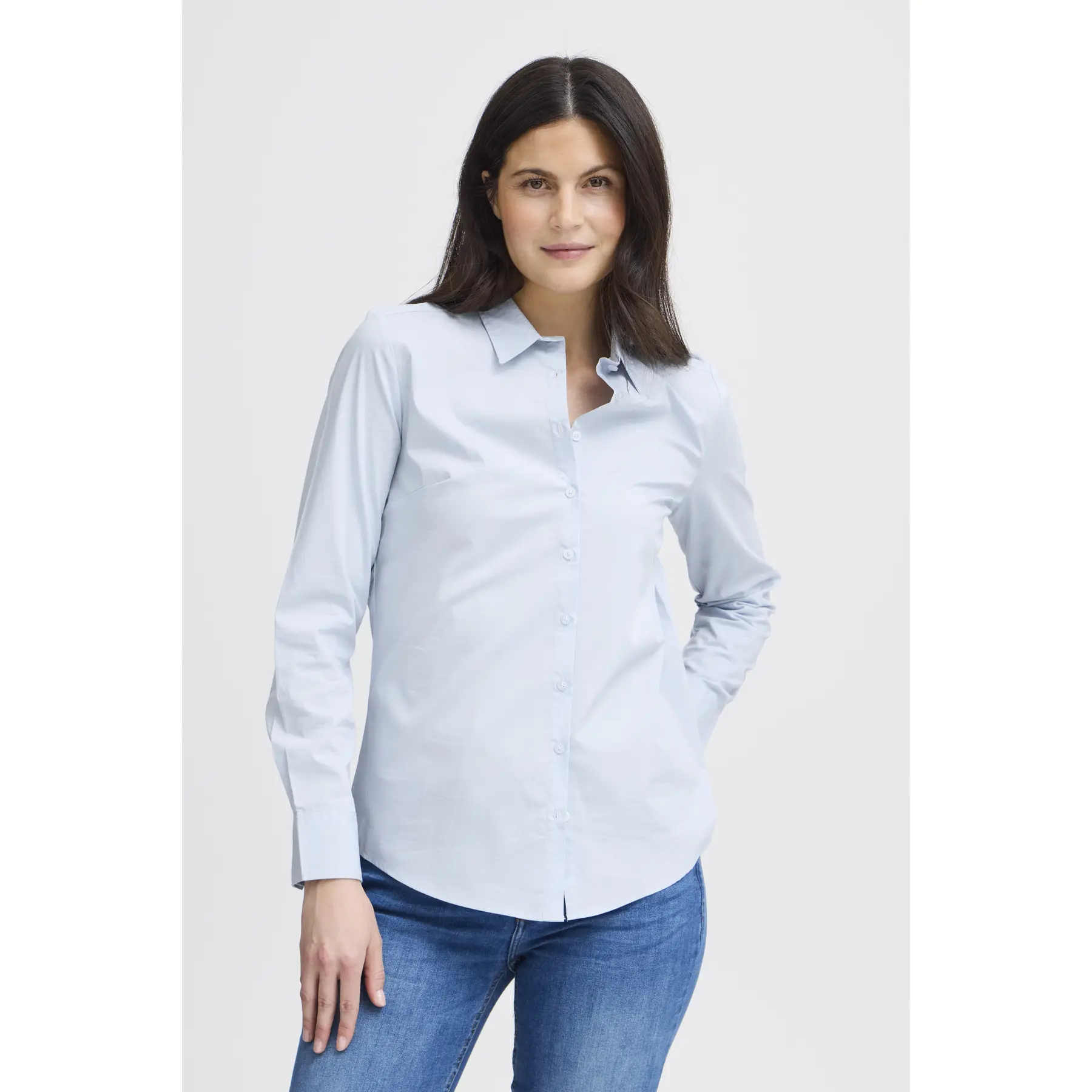 Camicia da donna a maniche lunghe fransa Zashirt