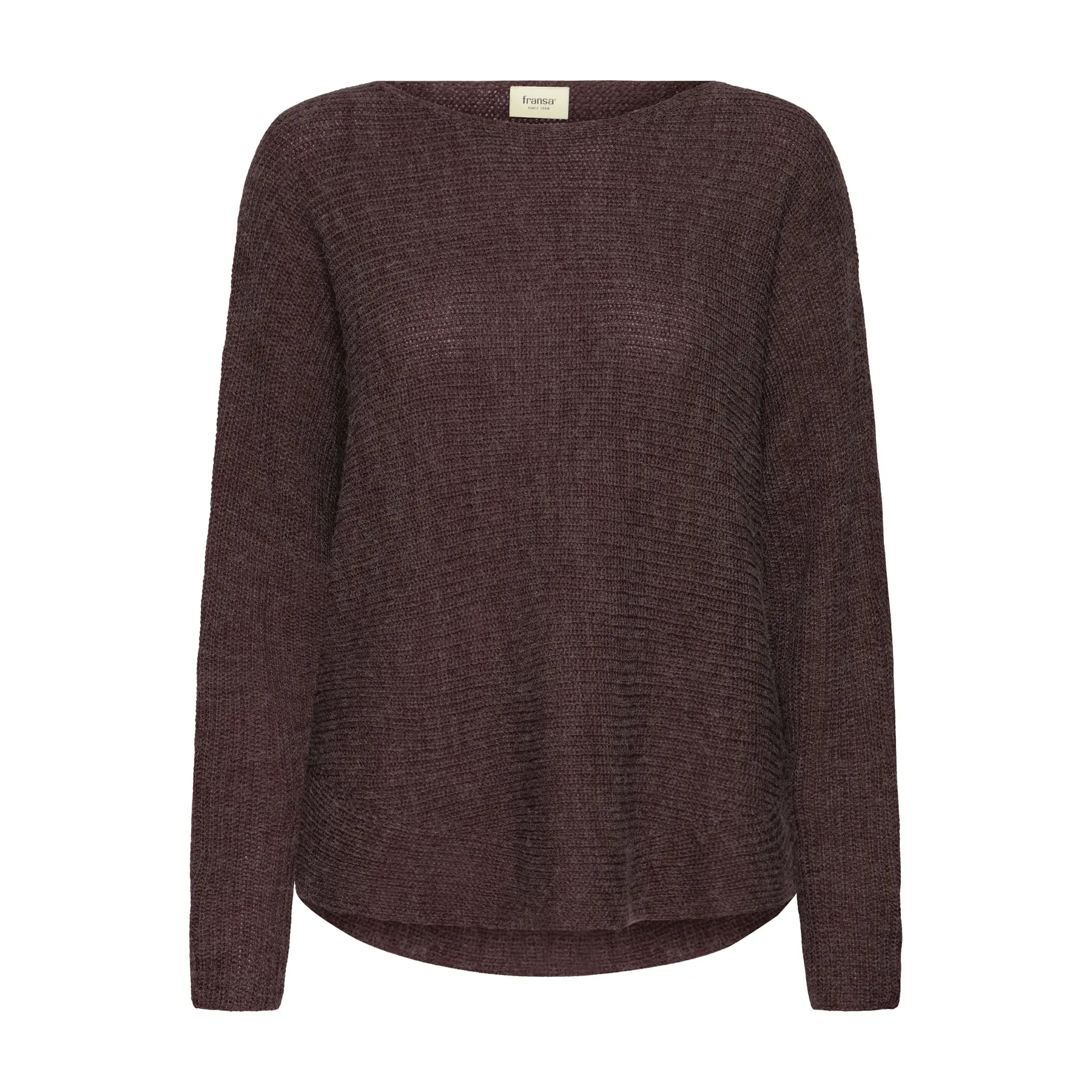 Fransa Women's Brown Woman Sweater Eretta 3
