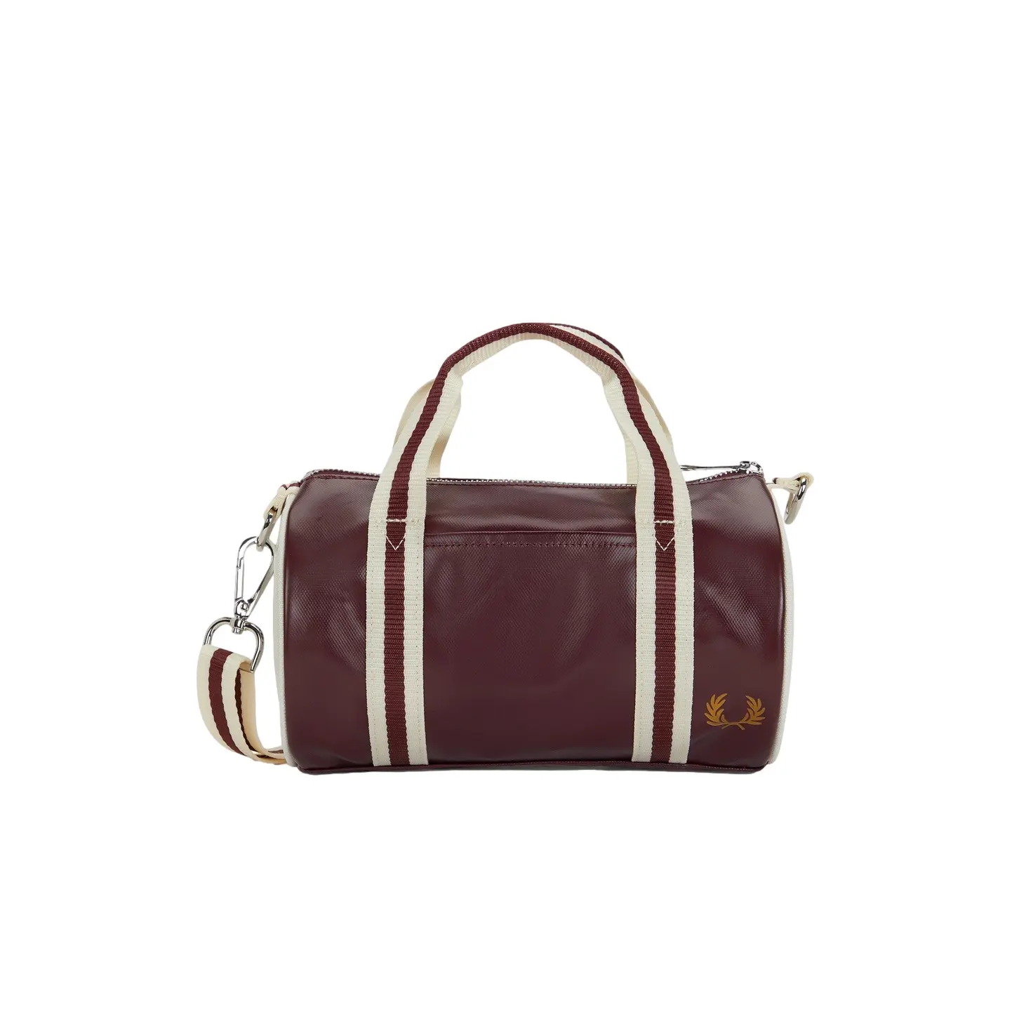 Fred Perry Unisex Rouge Barrel-Shaped Shoulder Bag