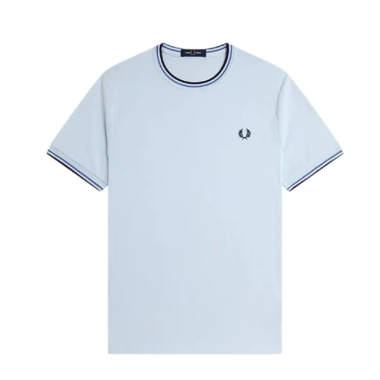 T-shirt a doppio profilo a contrasto Fred Perry