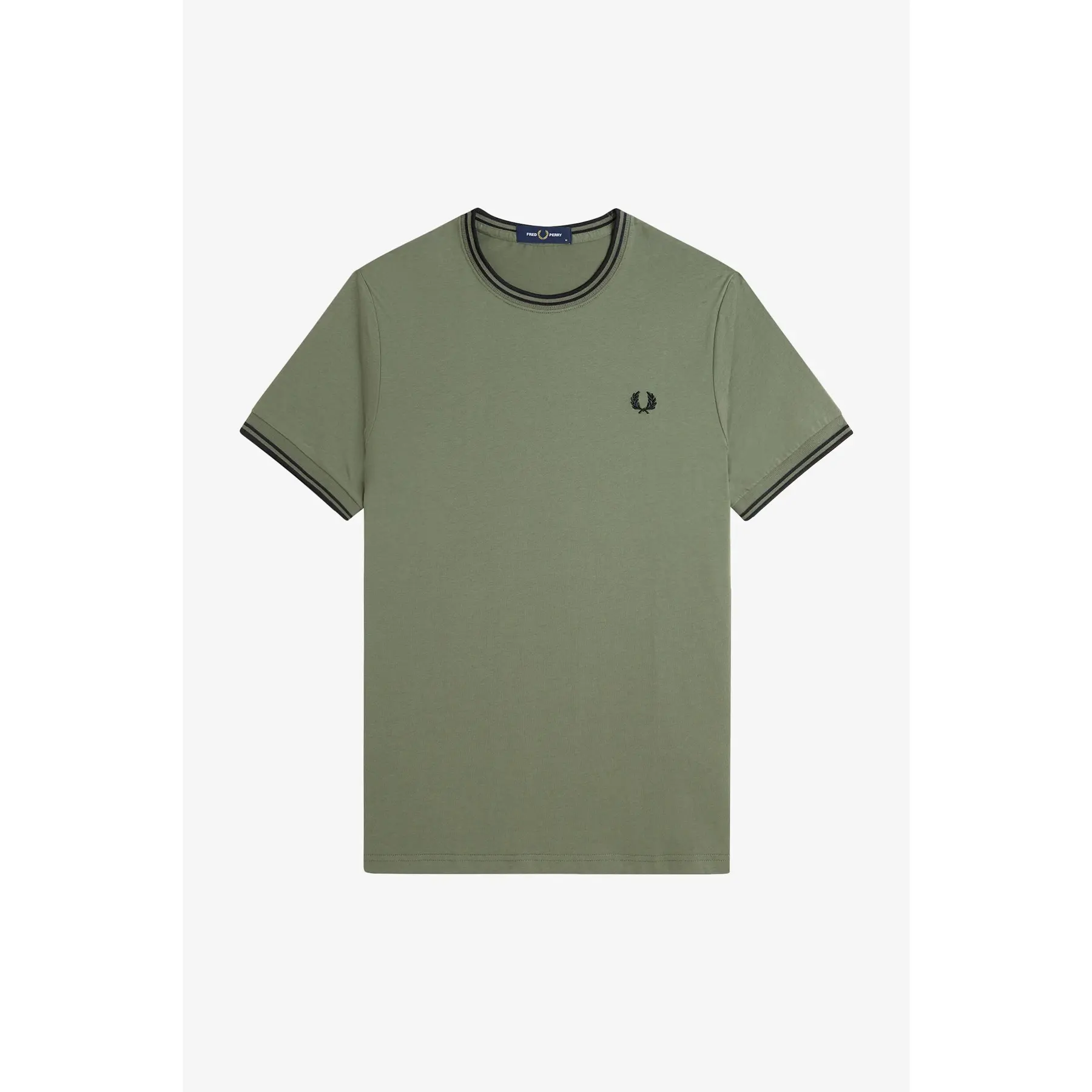 Fred Perry Men's Black Short-Sleeved T-Shirt