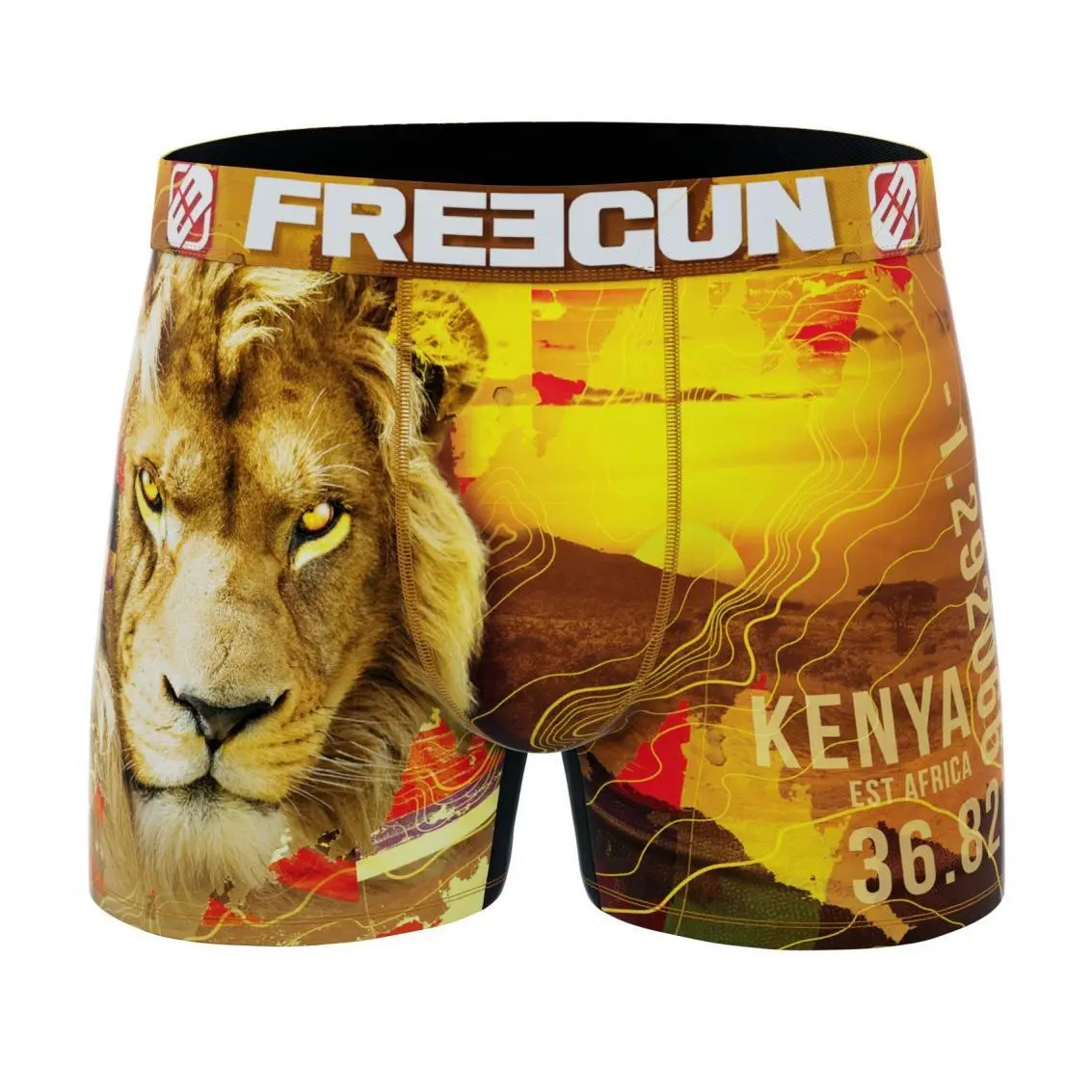 Boxer Freegun Animal Savage Lion