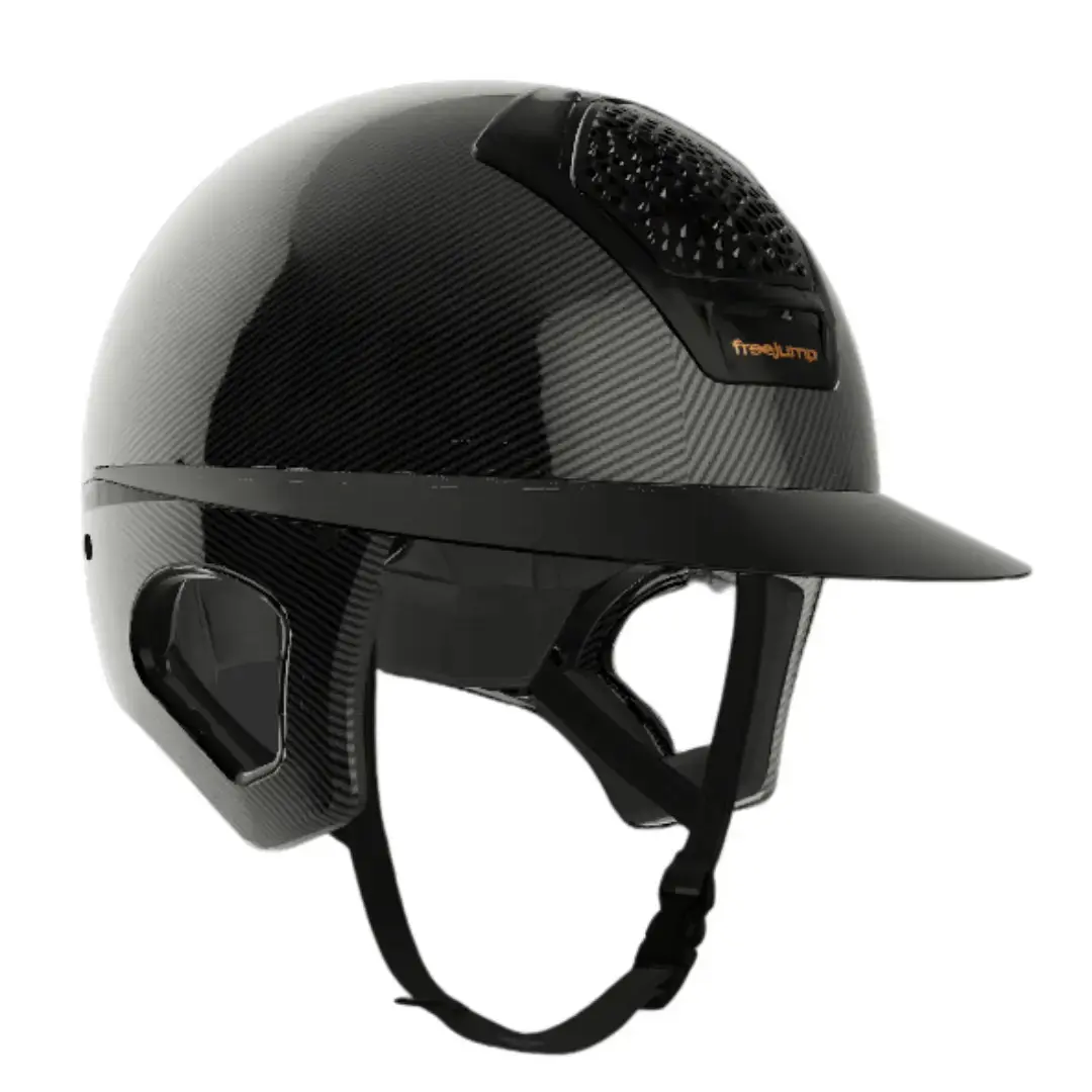 Casco da bici da equitazione con protezione temporale Free Jump Voronoï