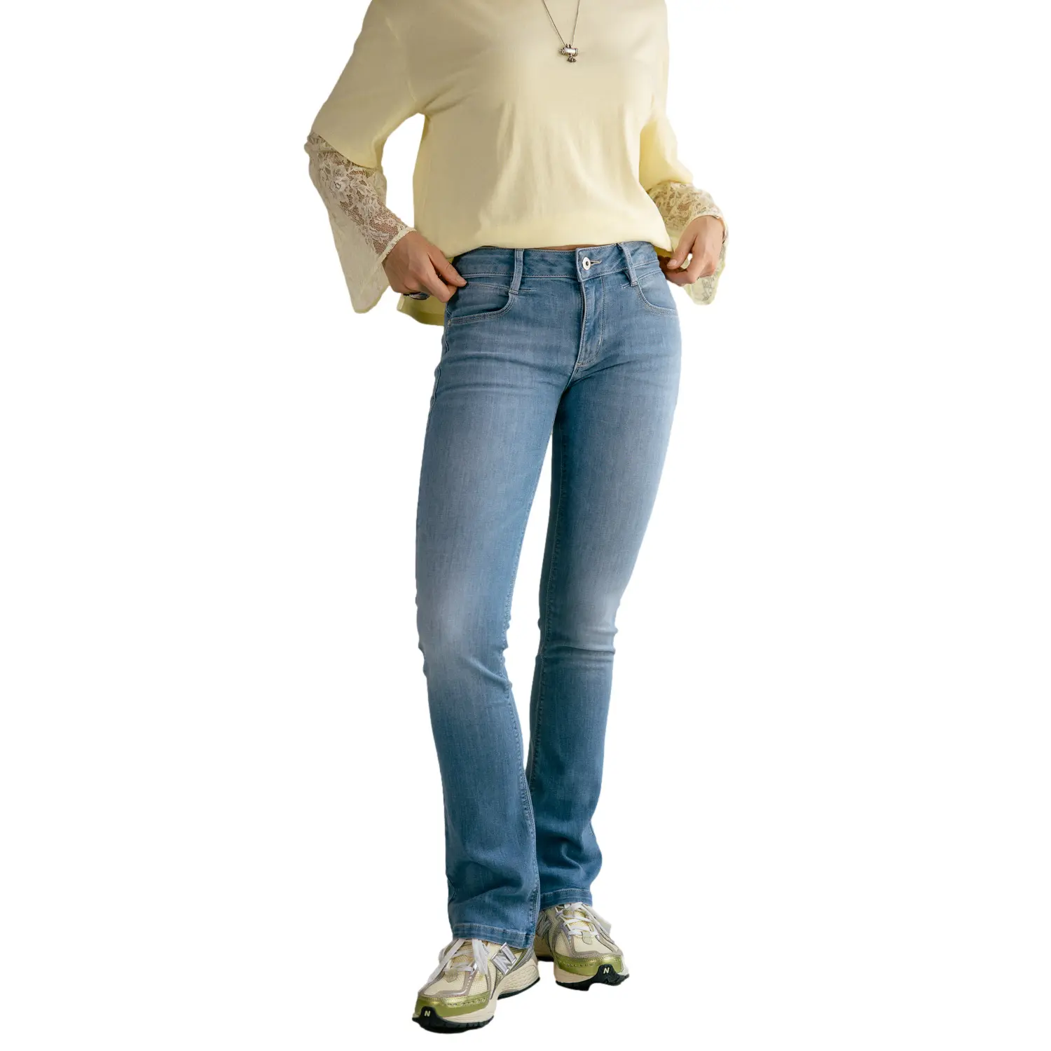 Röhrenjeans Damen Freeman T Porter Betsy S-SDM (Denims)