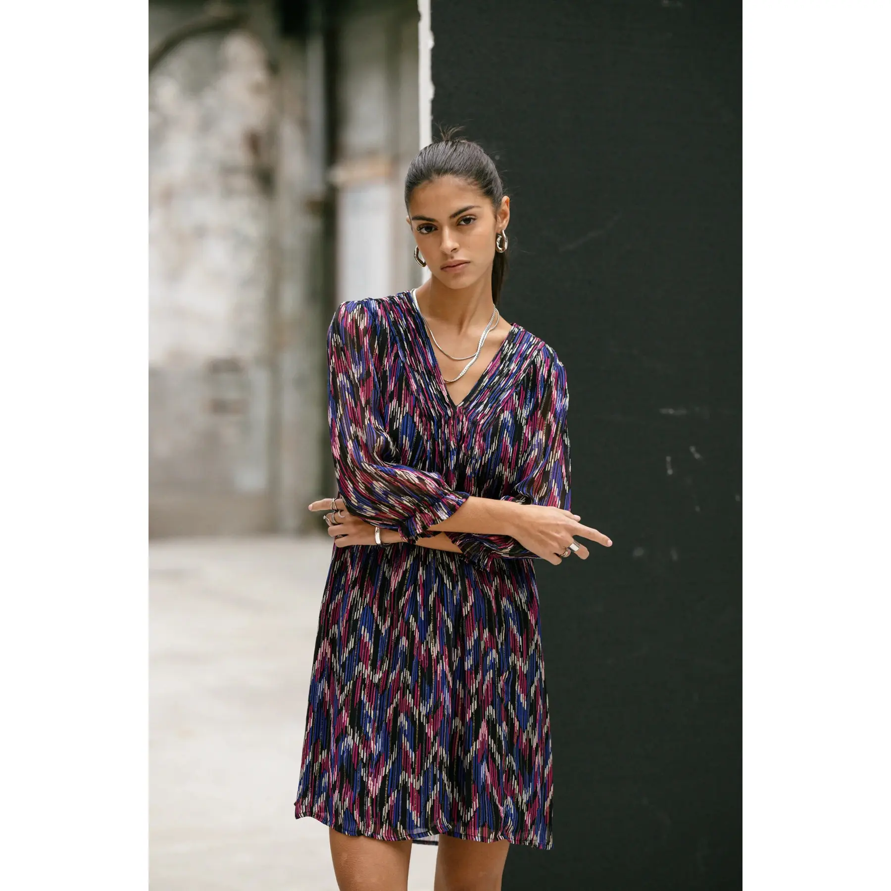 Vestito da donna Freeman T Porter Juna Funky Wood
