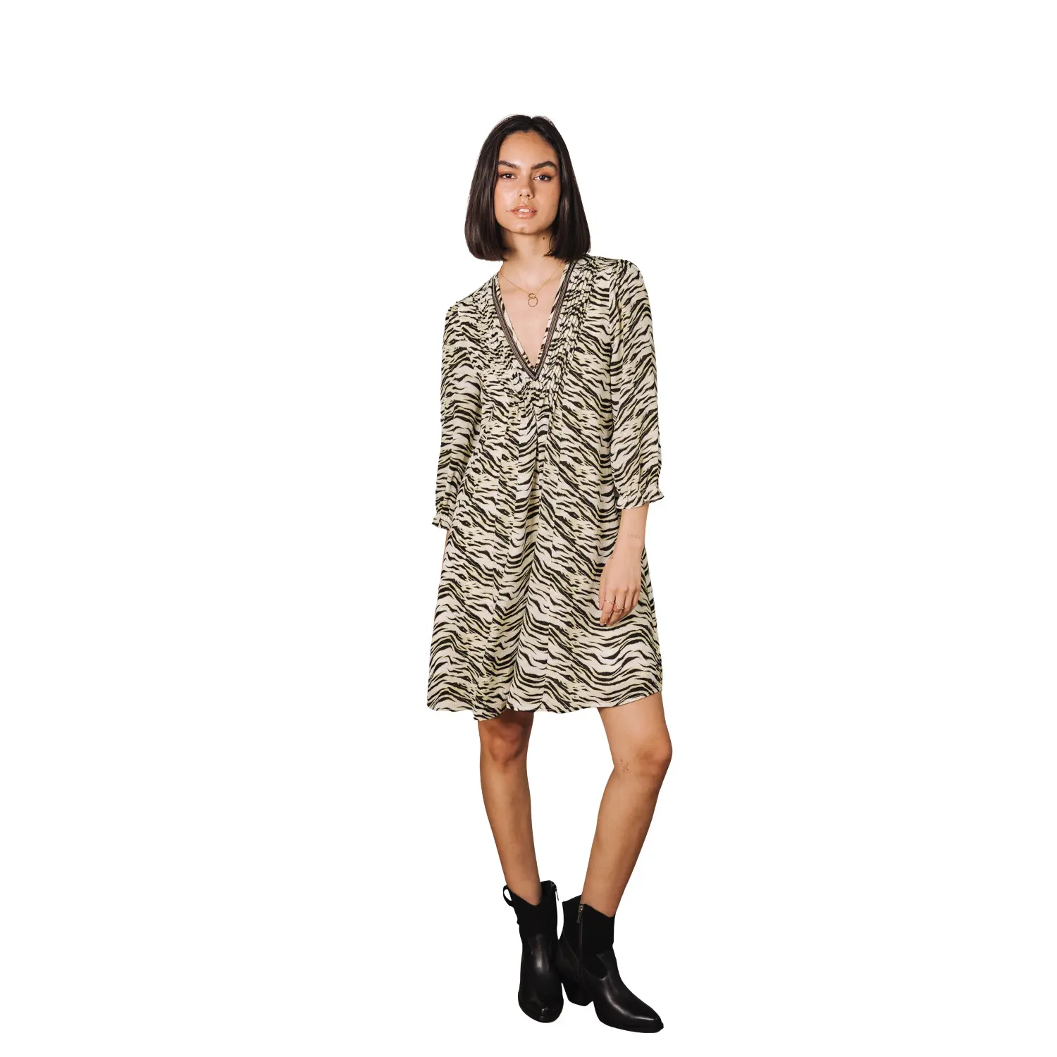 Kleid Damen Freeman T Porter Juna Tiger