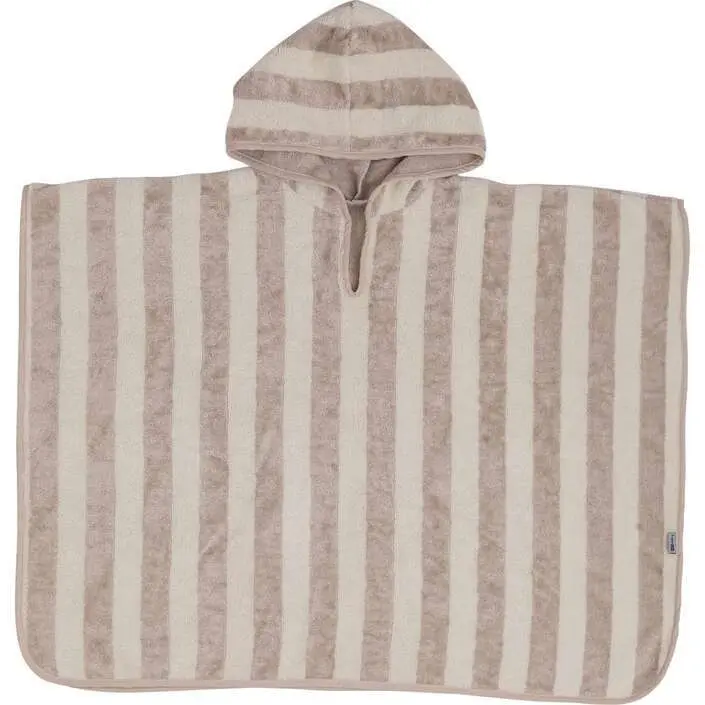 Poncho bébé FreeON by Bubaba Beige Stripes