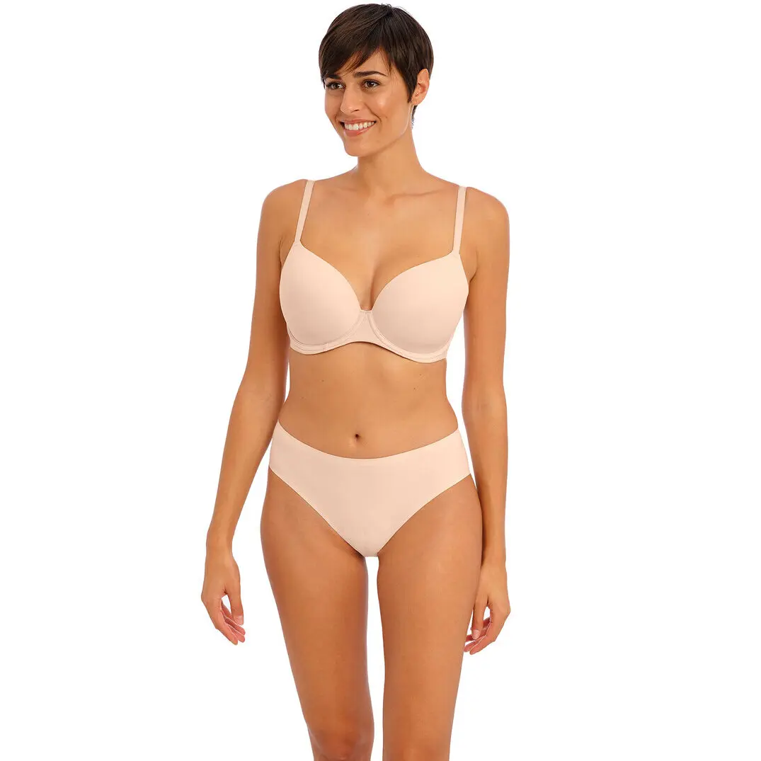 Reggiseno donna con ferretto e maglietta sagomata Freya Undetected