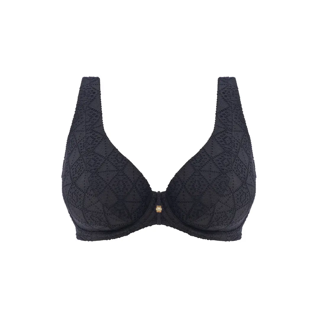 Crop top da bagno da donna senza spalline e con ferretto Freya Nomad Nights