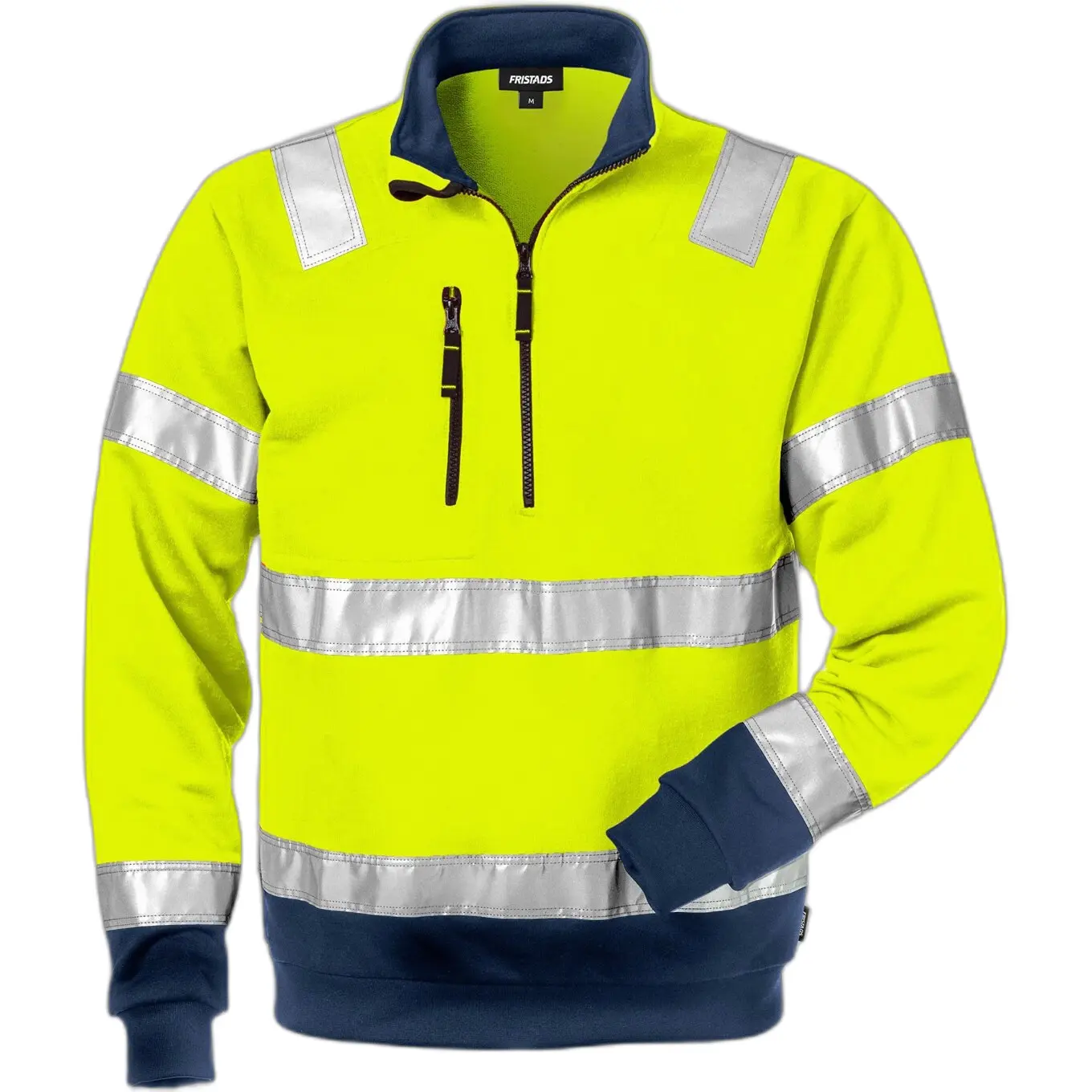 Felpa 1/2 zip ad alta visibilità classe 3 Fristads 728 SHV