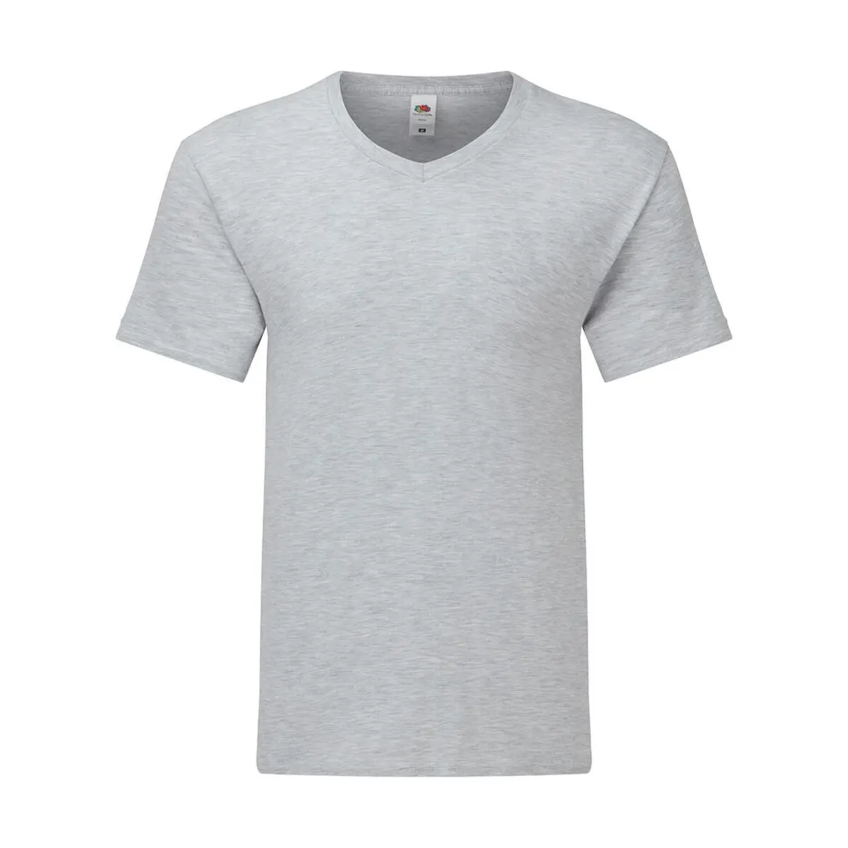 T-Shirt mit V-Ausschnitt aus Baumwolle Fruit of the Loom Iconic 150