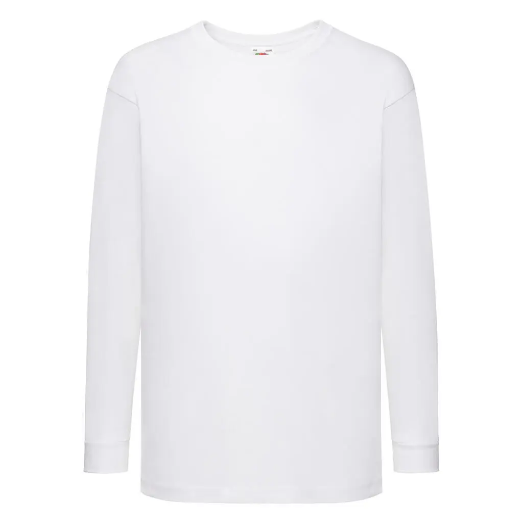 Langarmshirt Fruit of the Loom Valueweight