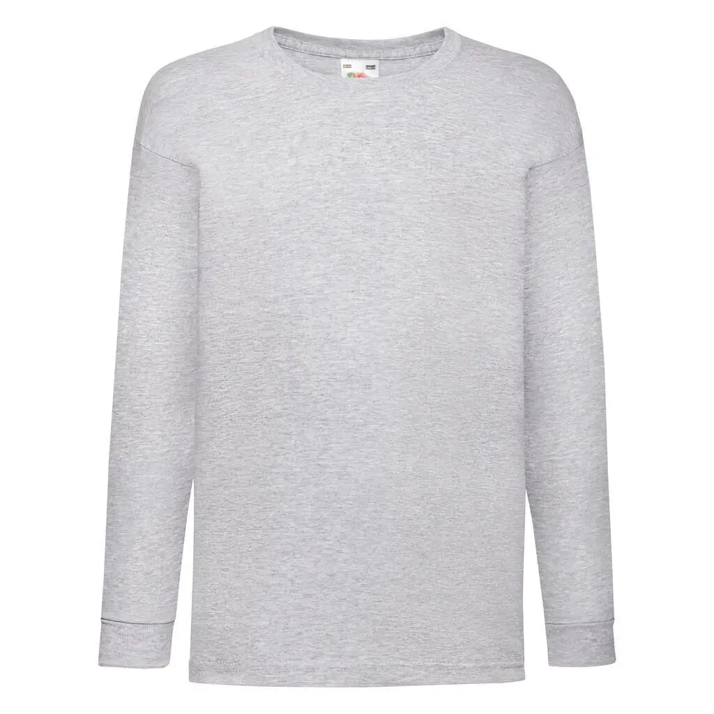Langarmshirt Fruit of the Loom Valueweight