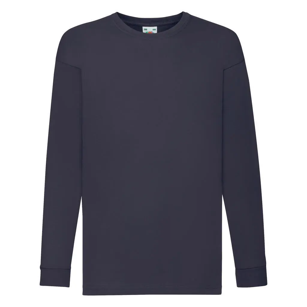 Langarmshirt Fruit of the Loom Valueweight