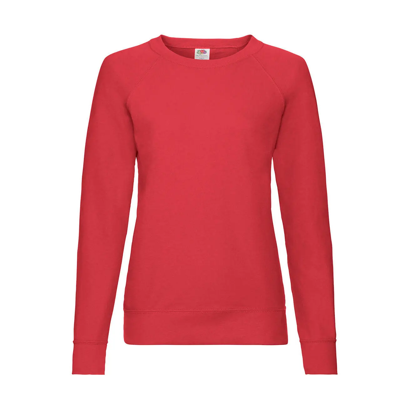 Leichte Damen-Sweatshirt Fruit of the Loom Raglan