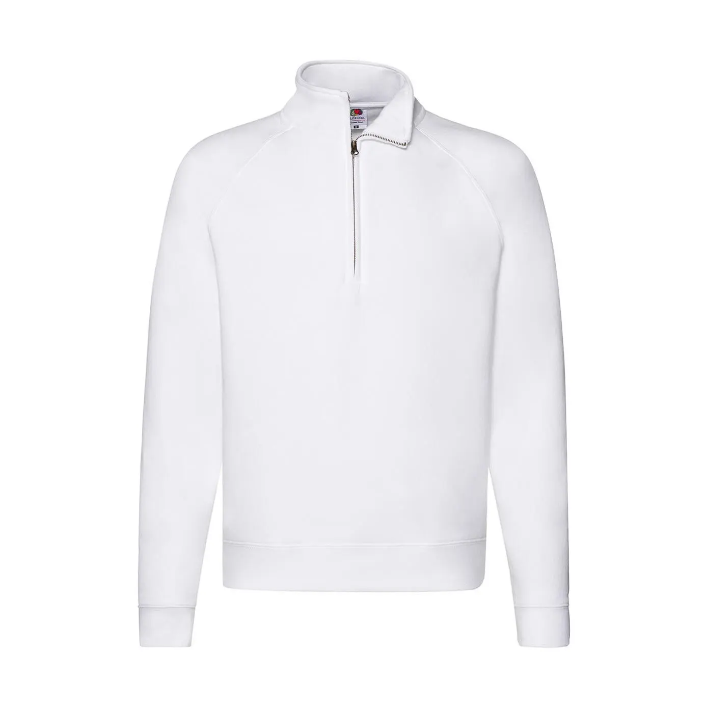 Sweatshirt mit Reißverschlusskragen Fruit of the Loom