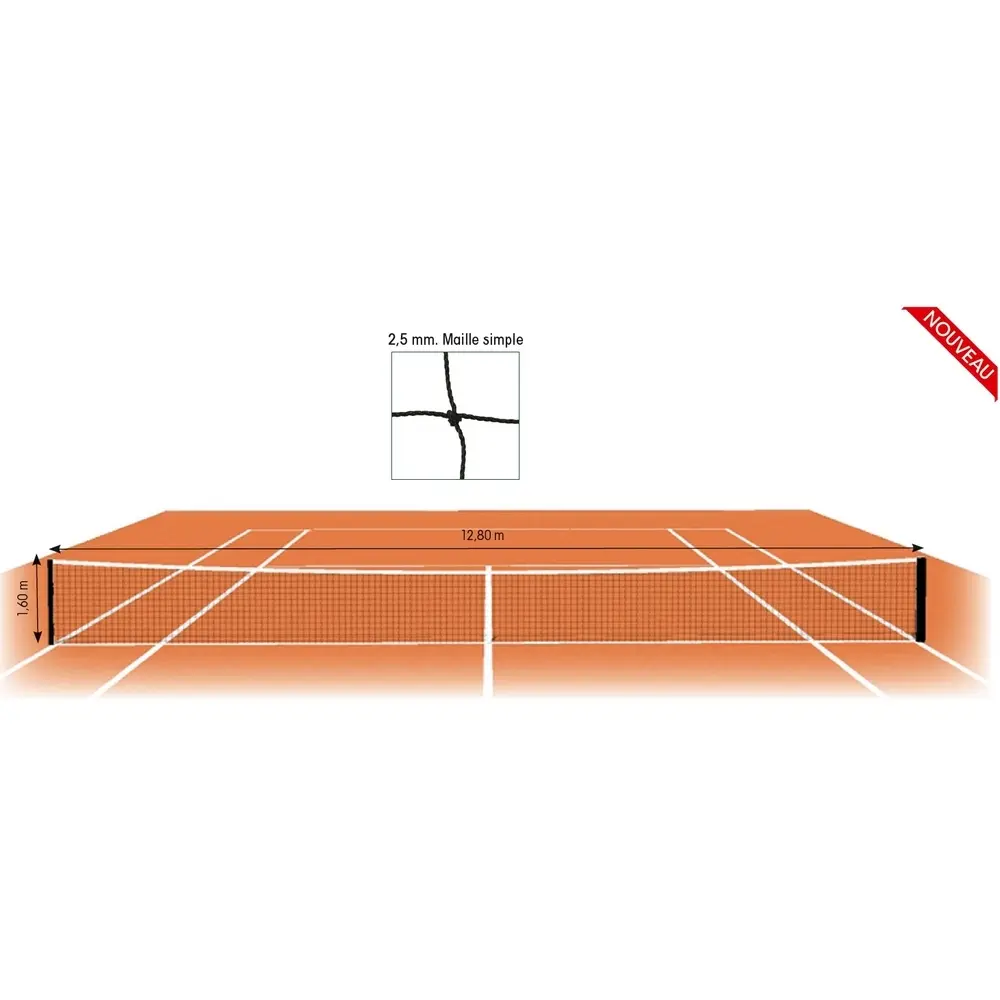 Tennisnetz 2,5 mm MS Tremblay