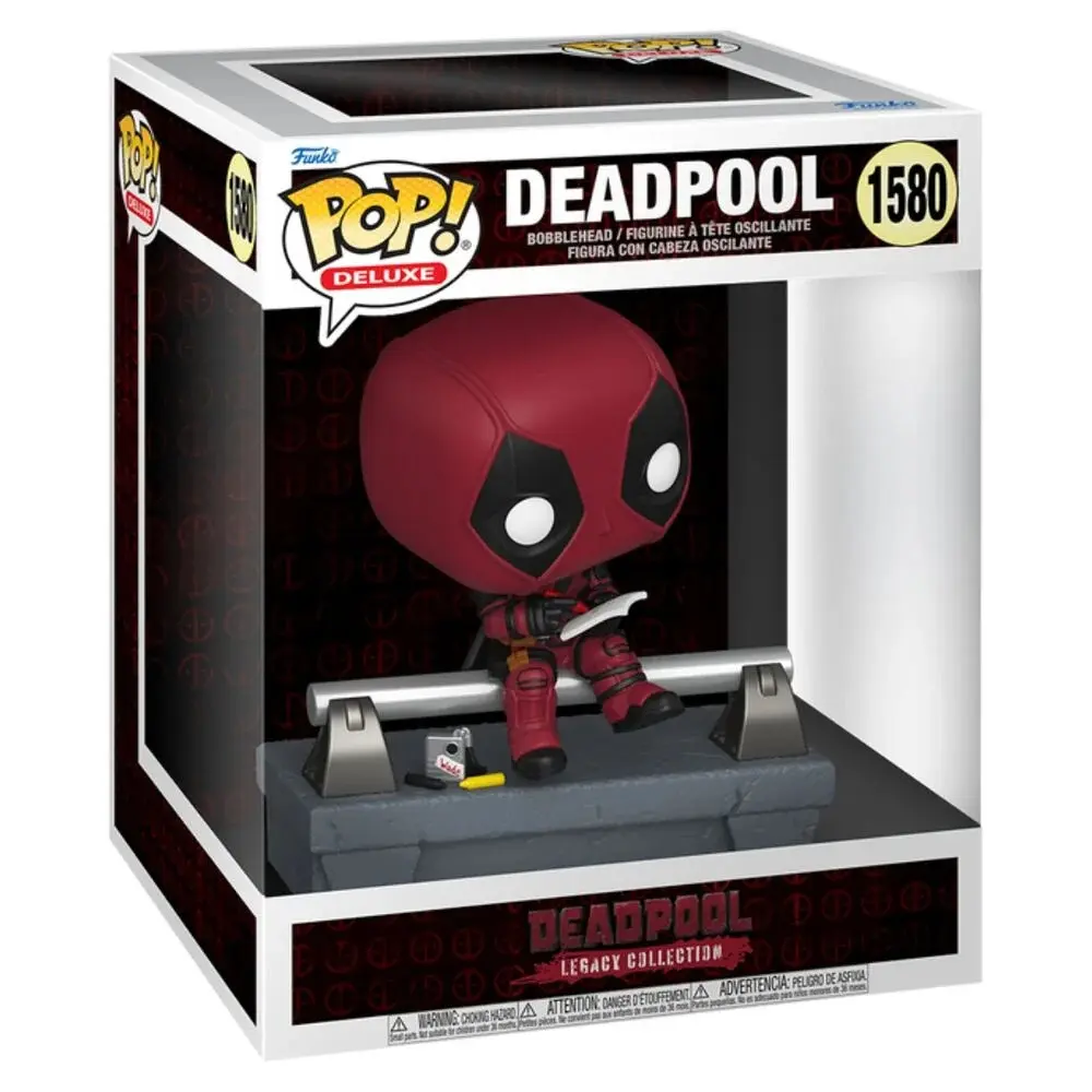 Figurine Funko POP Deluxe Marvel Deadpool - Deadpool on Bridge