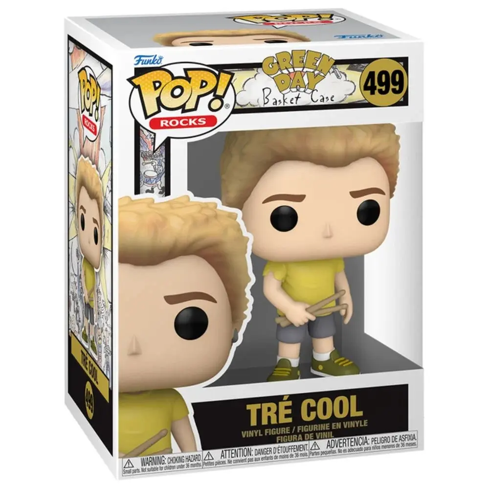 Figurine Funko POP Green Day Tre Cool Basket Case