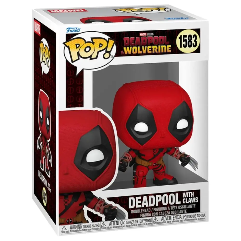 Figurine Funko POP Marvel Deadpool 3 serie 4 Deadpool with Claws