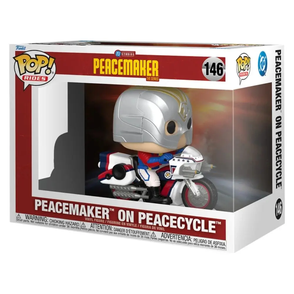 Figurine Funko POP Rides Peacemaker - Peacemaker on Peacecycle