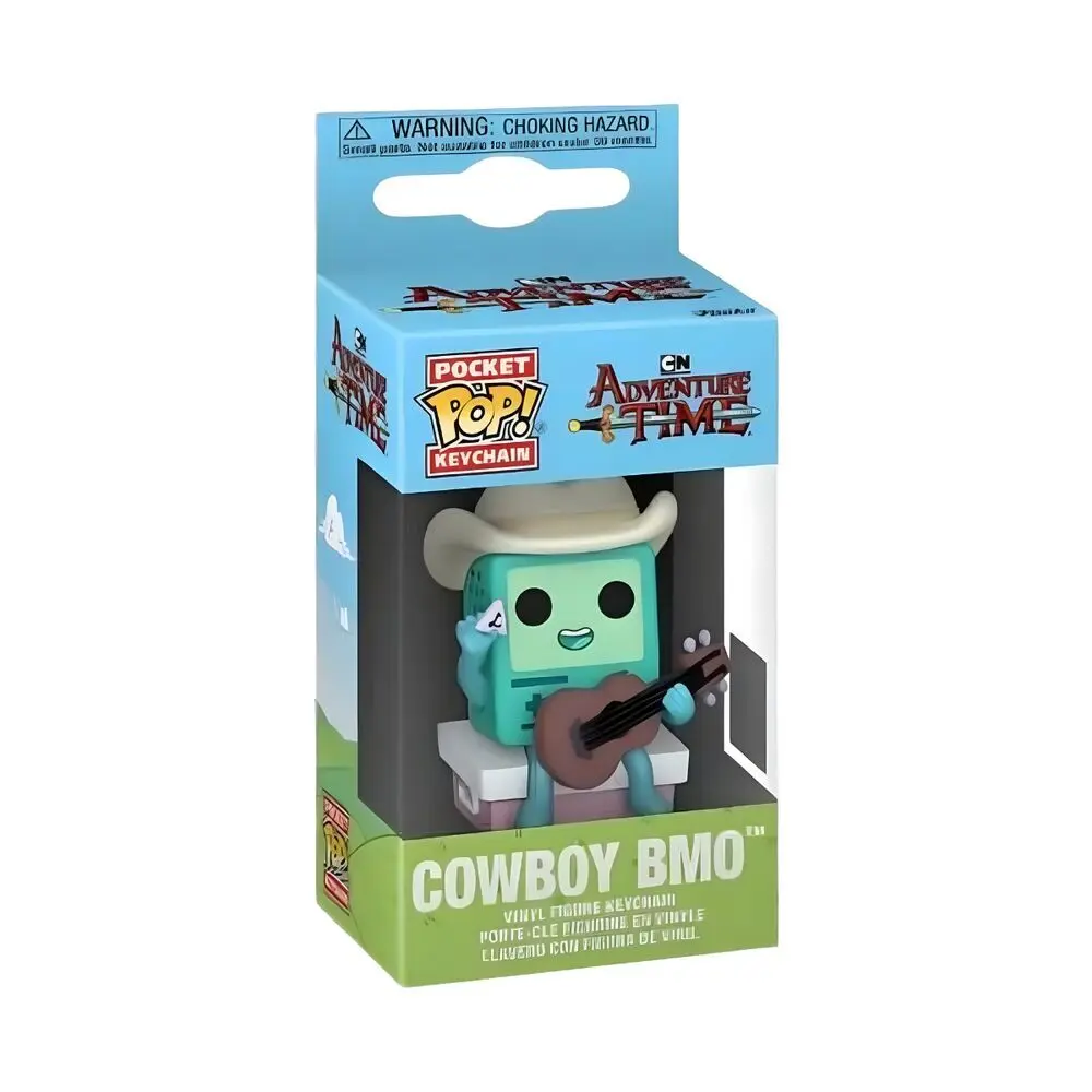 Schlüsselanhänger Funko POP Adventure Time Cowboy BMO